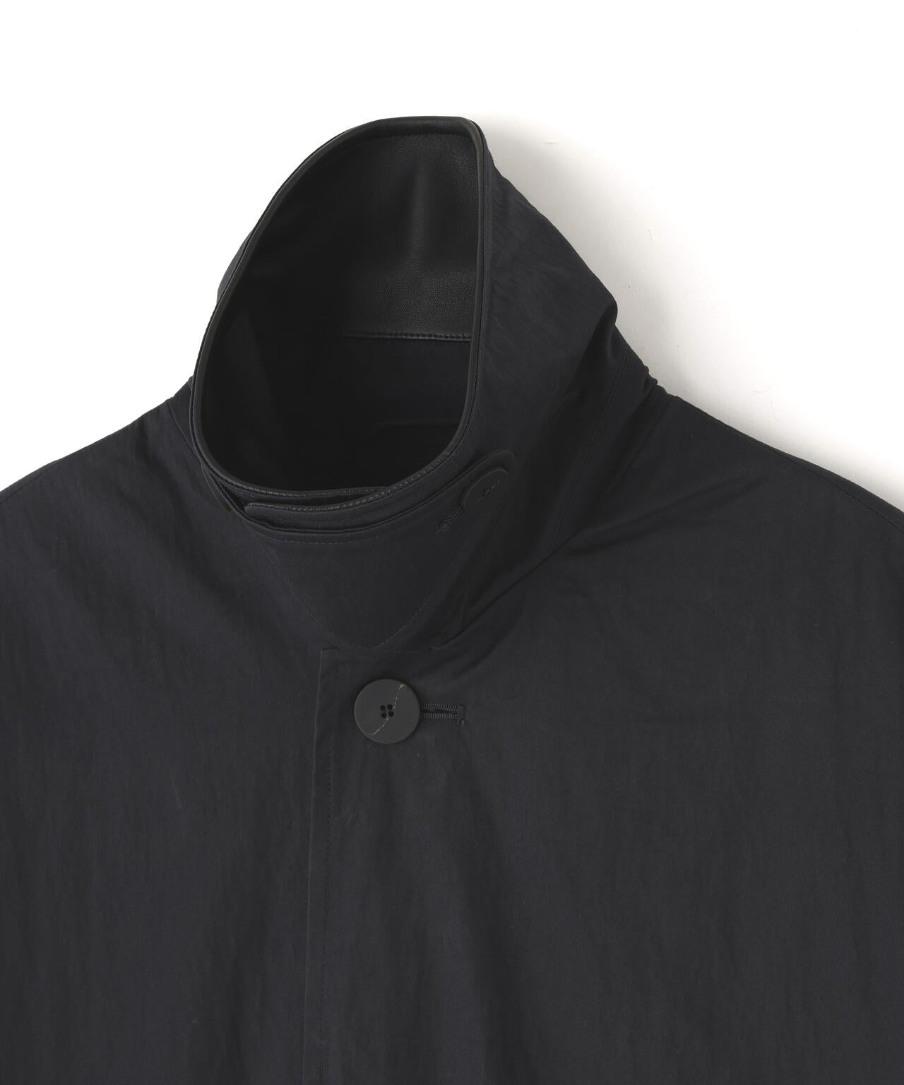 STUDIO NICHOLSON / WASHED WEATHER CLOTH TRENCH COAT