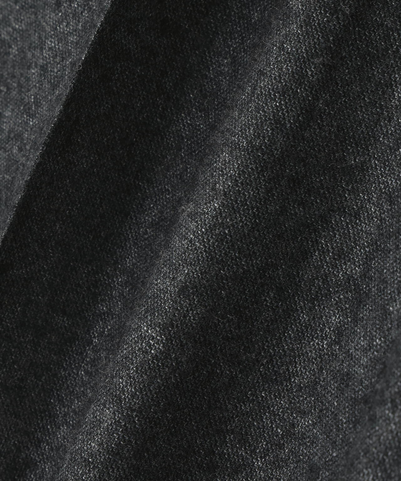 ATON / LINEN WOOL TWILL LOOSE FIT PANTS