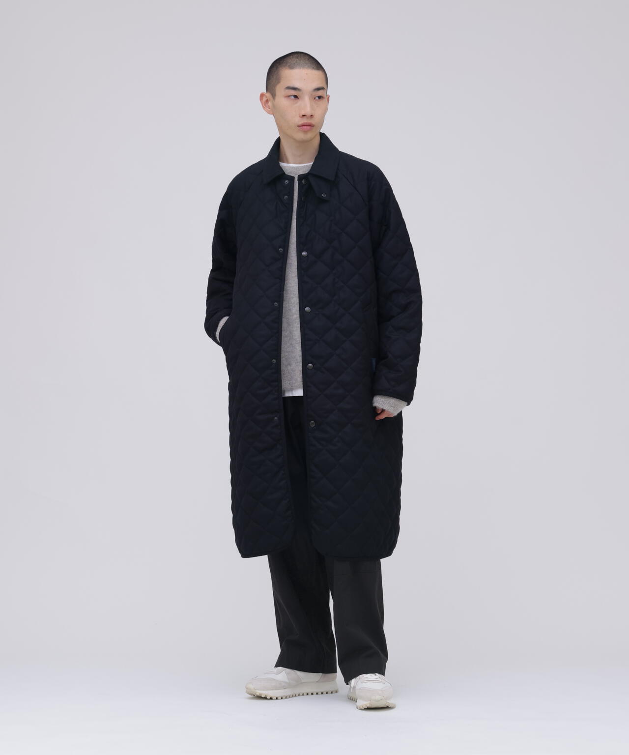 blurhms / COTTON SERGE WORK PANTS