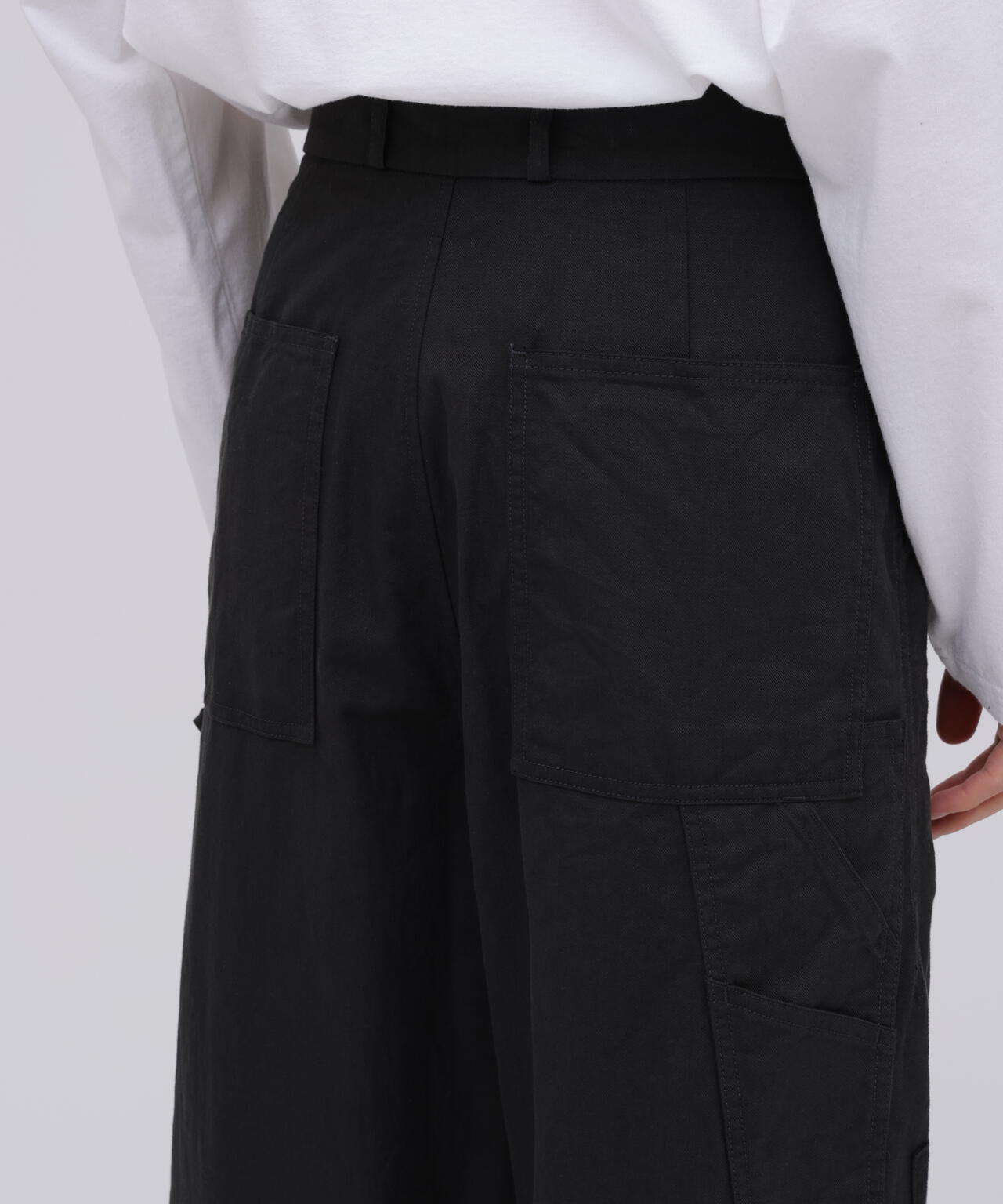 blurhms / COTTON SERGE WORK PANTS