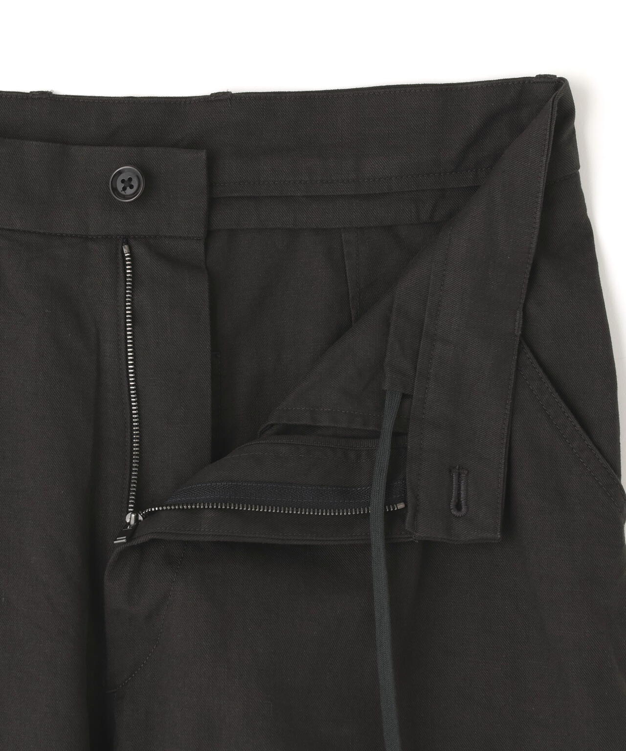 blurhms / COTTON SERGE WORK PANTS