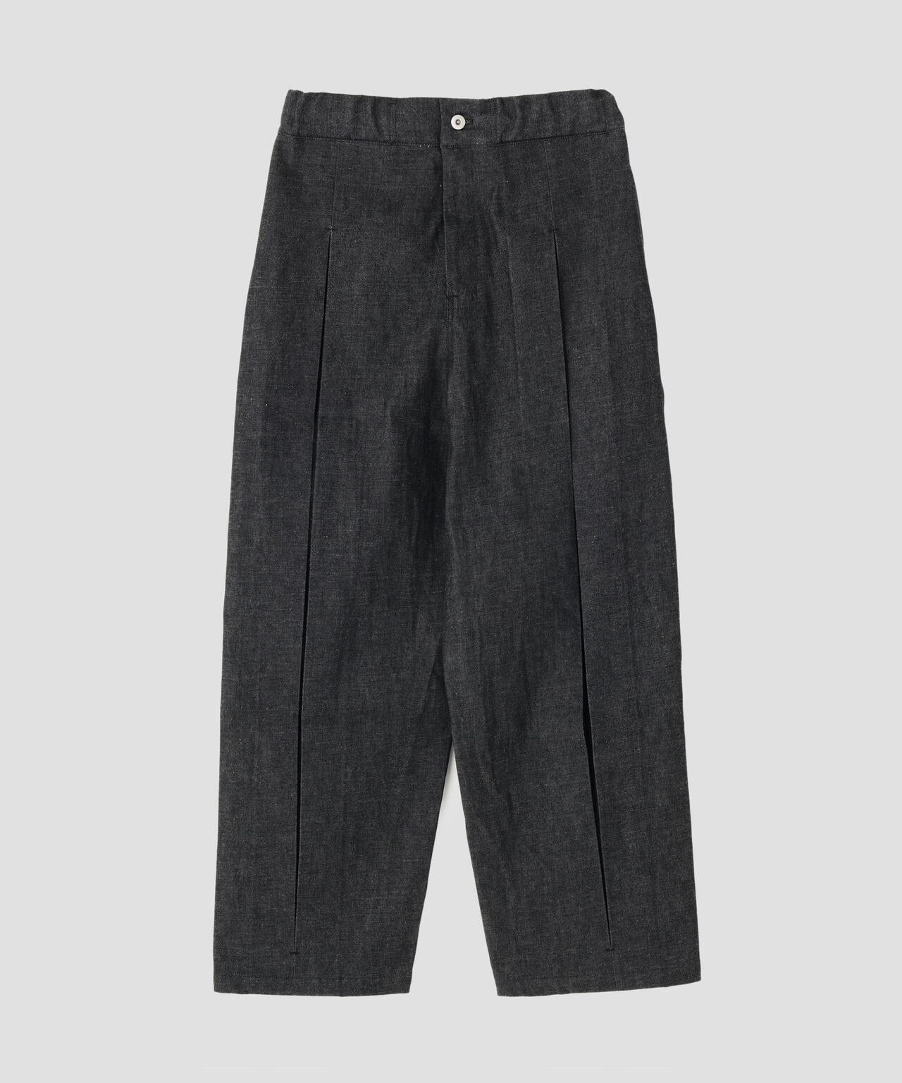 sageNATION / BOX PLEAT TROUSER DENIM
