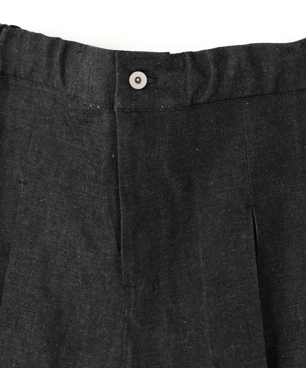 sageNATION / BOX PLEAT TROUSER DENIM