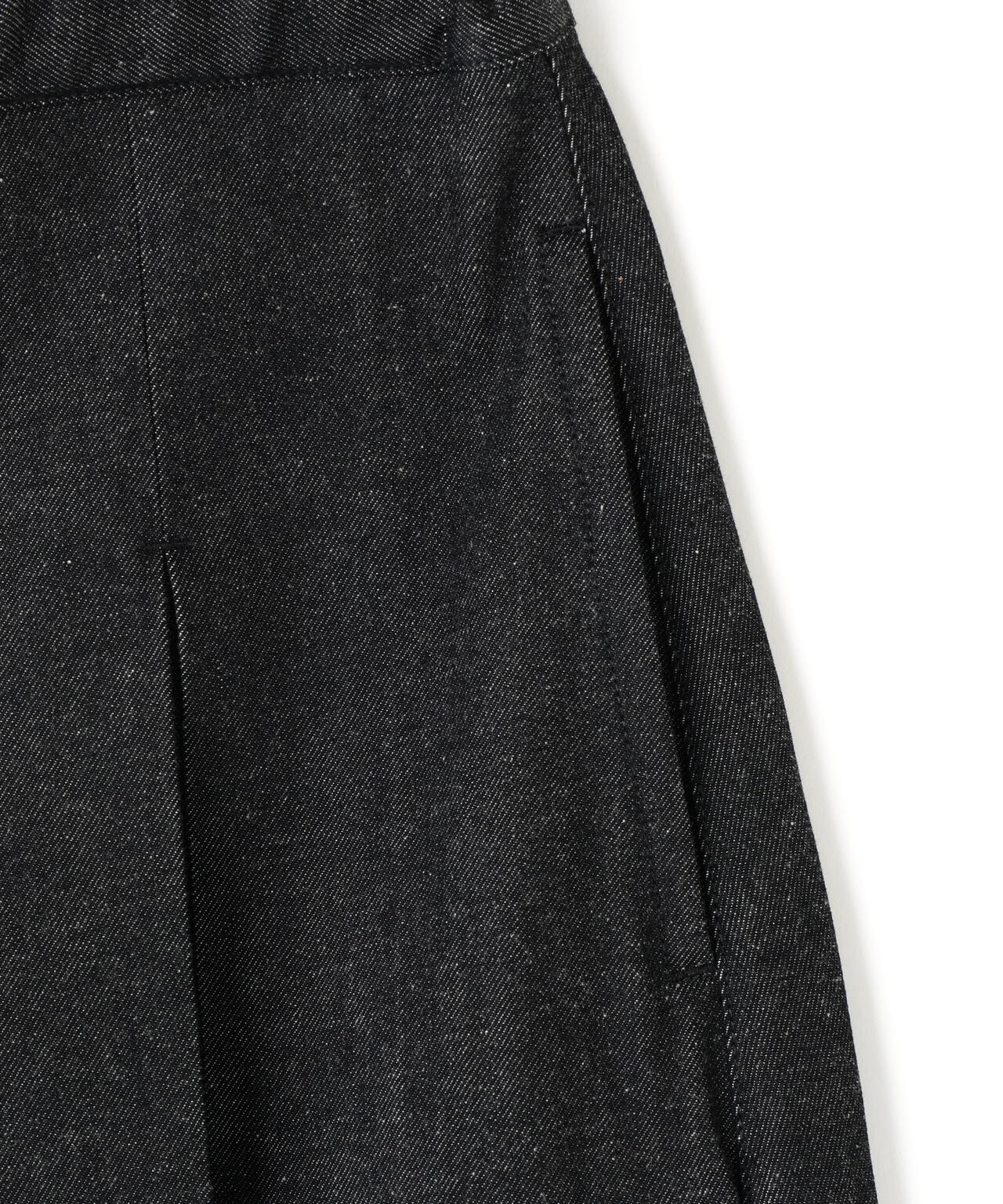 sageNATION / BOX PLEAT TROUSER DENIM