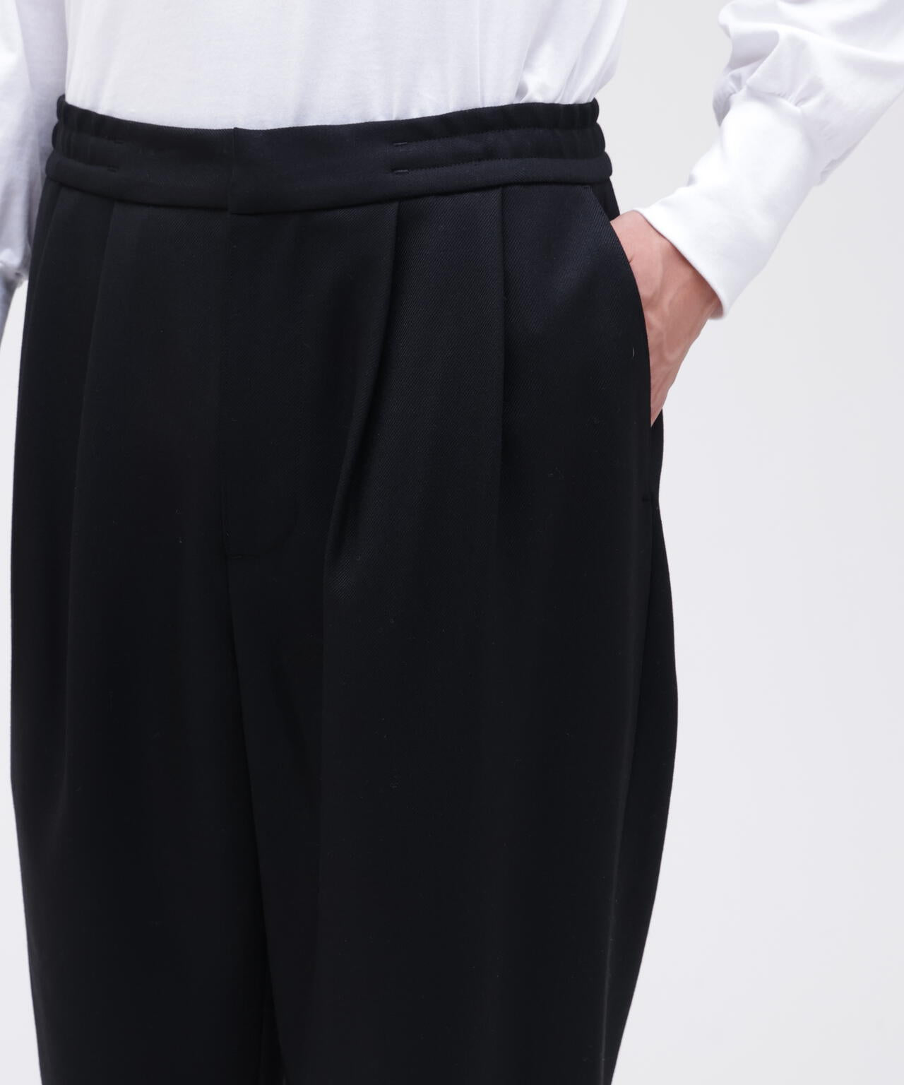 SU / WOOL EASY SLACKS