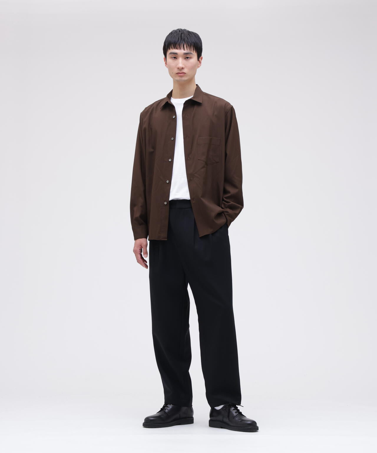 SU / WOOL EASY SLACKS
