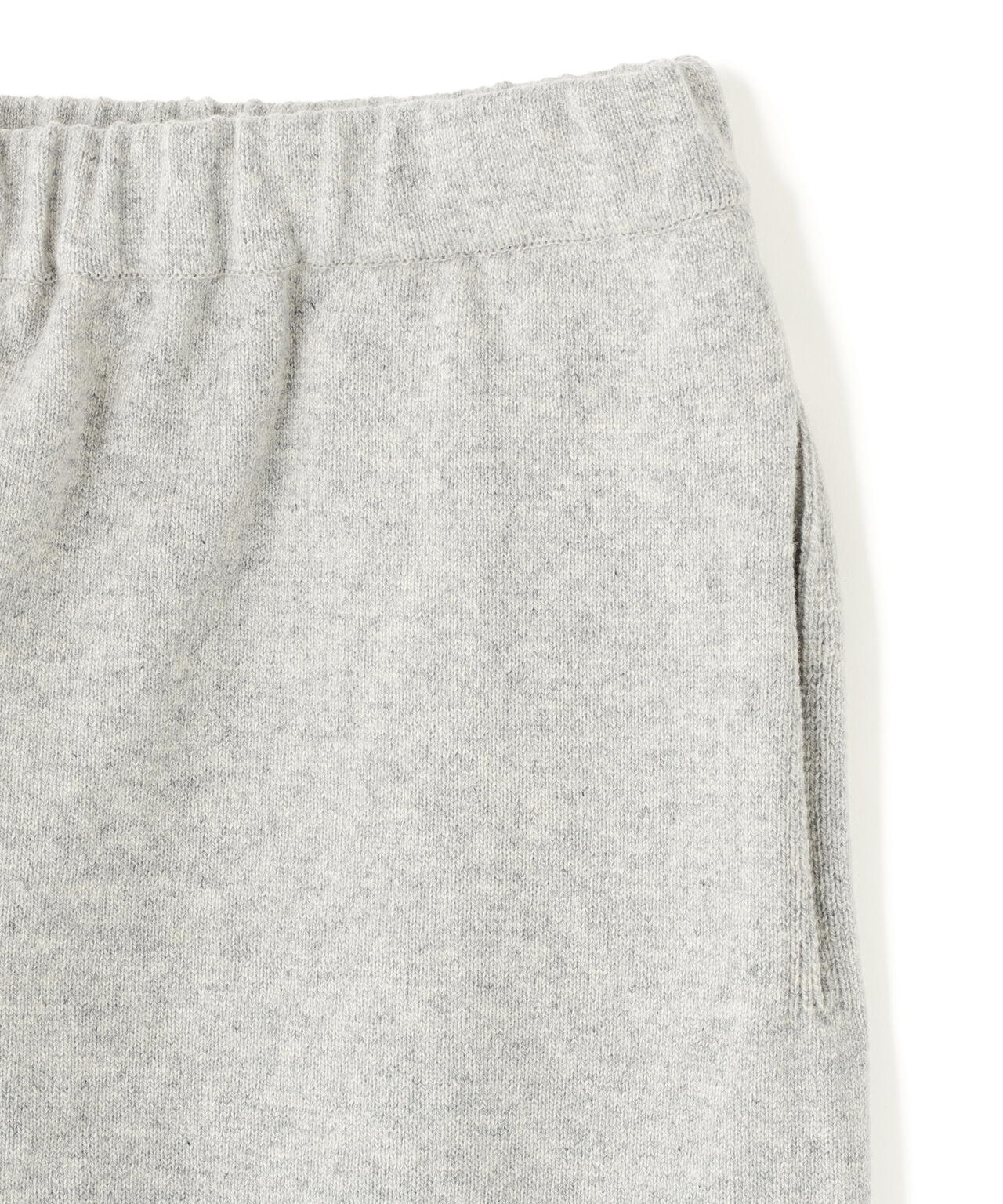[限定]Yonetomi / RIGID CASHMERE SWEATER PANTS