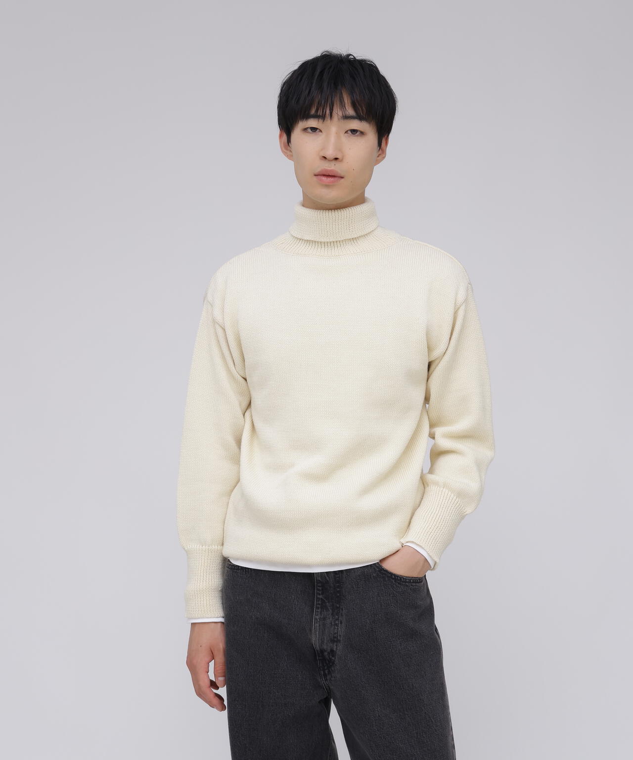 MILLER RAYNER / Submariner roll neck sweater