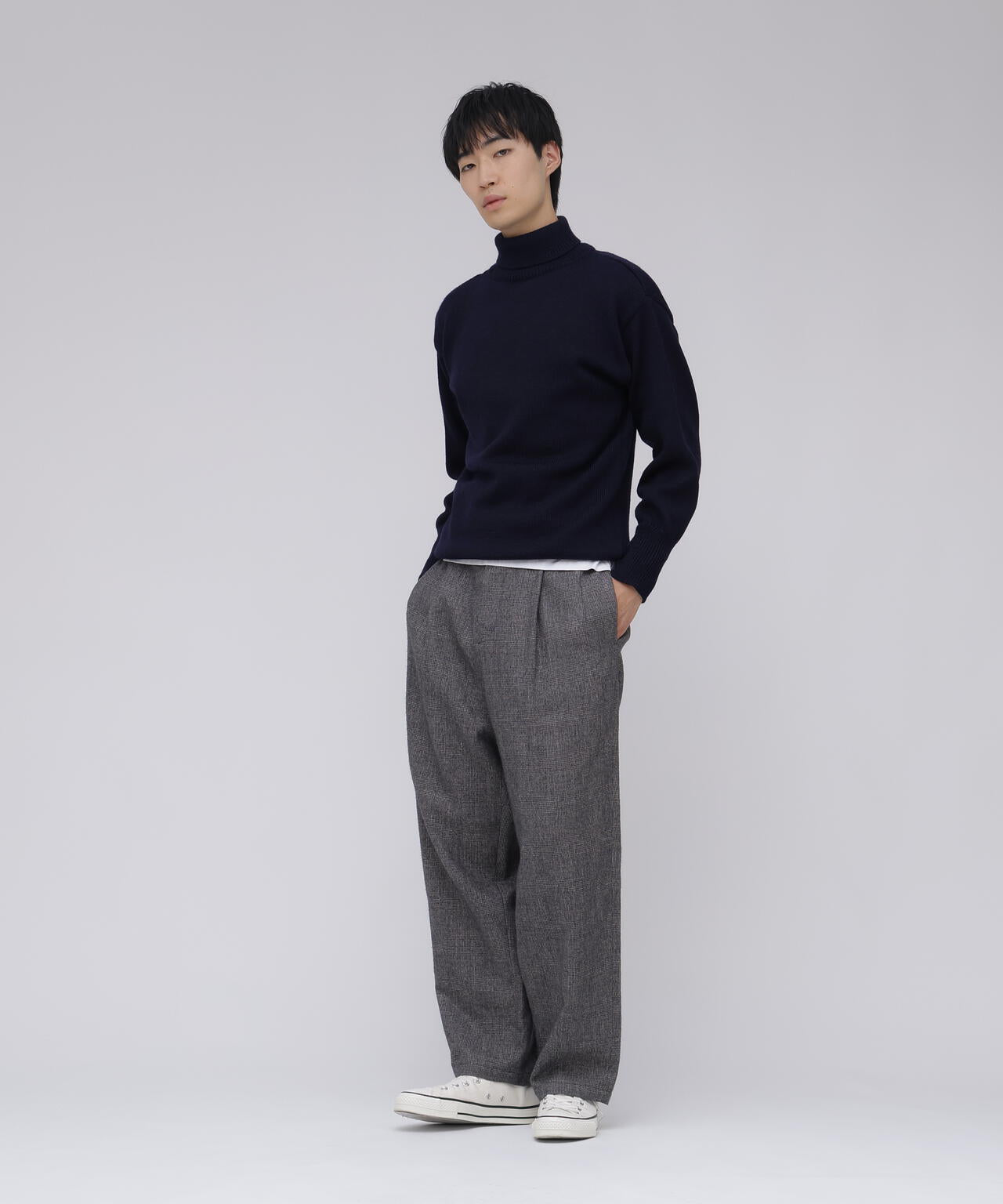 MILLER RAYNER / Submariner roll neck sweater