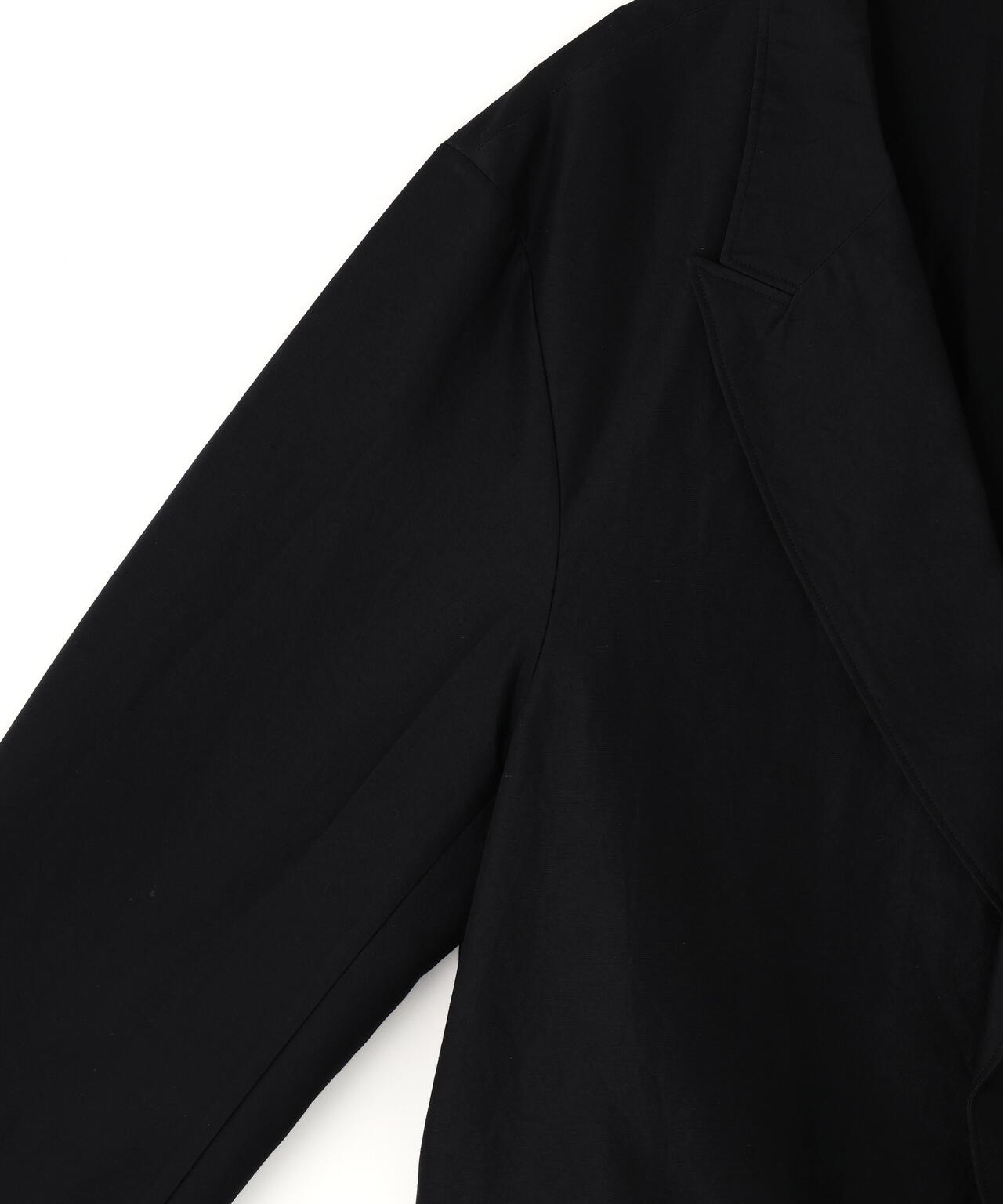 blurhms / SILK WOOL COTTON PEAKED LAPEL CARDIGAN JACKET