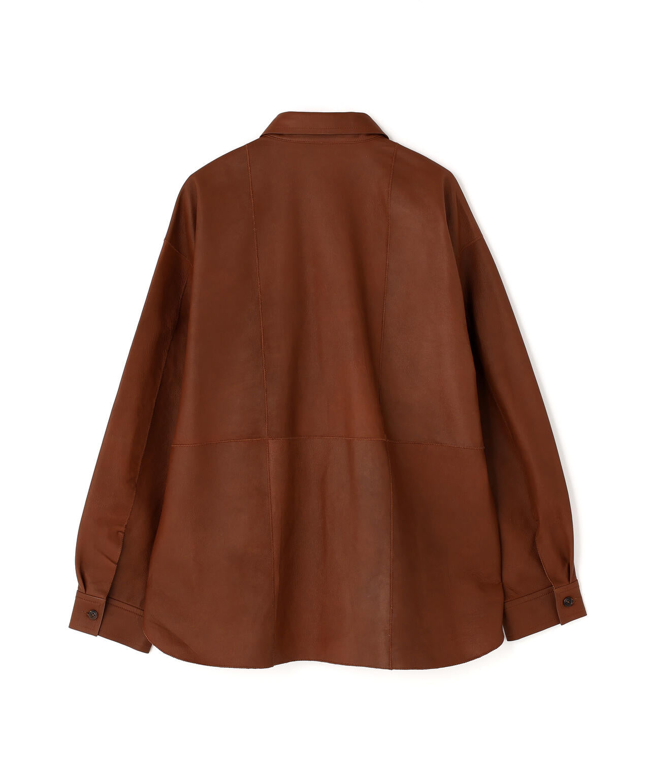 IRENISA / LEATHER SHIRT BLOUSON
