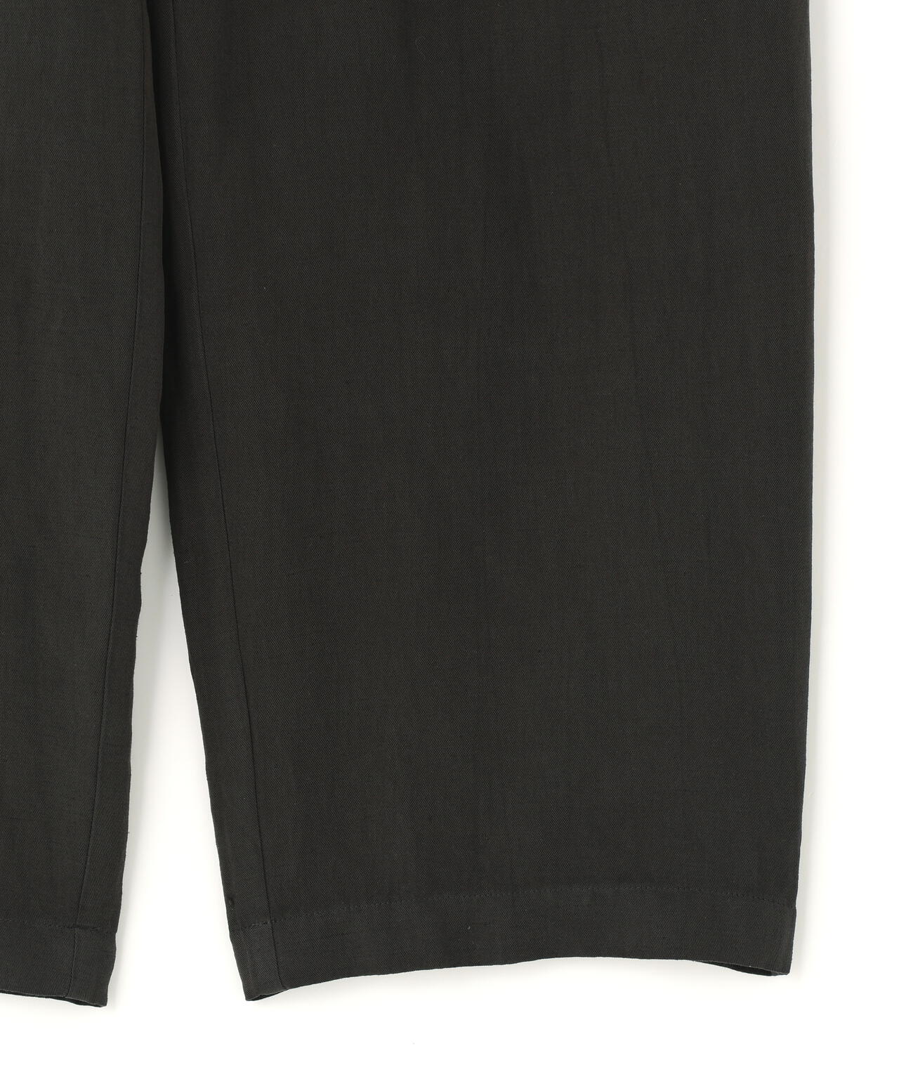 ATON / COTTON LINEN VOILE LOOSE FIT PANTS