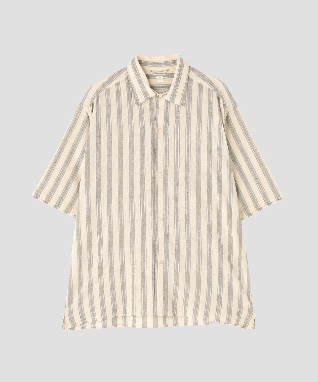 [別注]blurhms / COTTON LINEN HALF-SLEEVE SHIRT