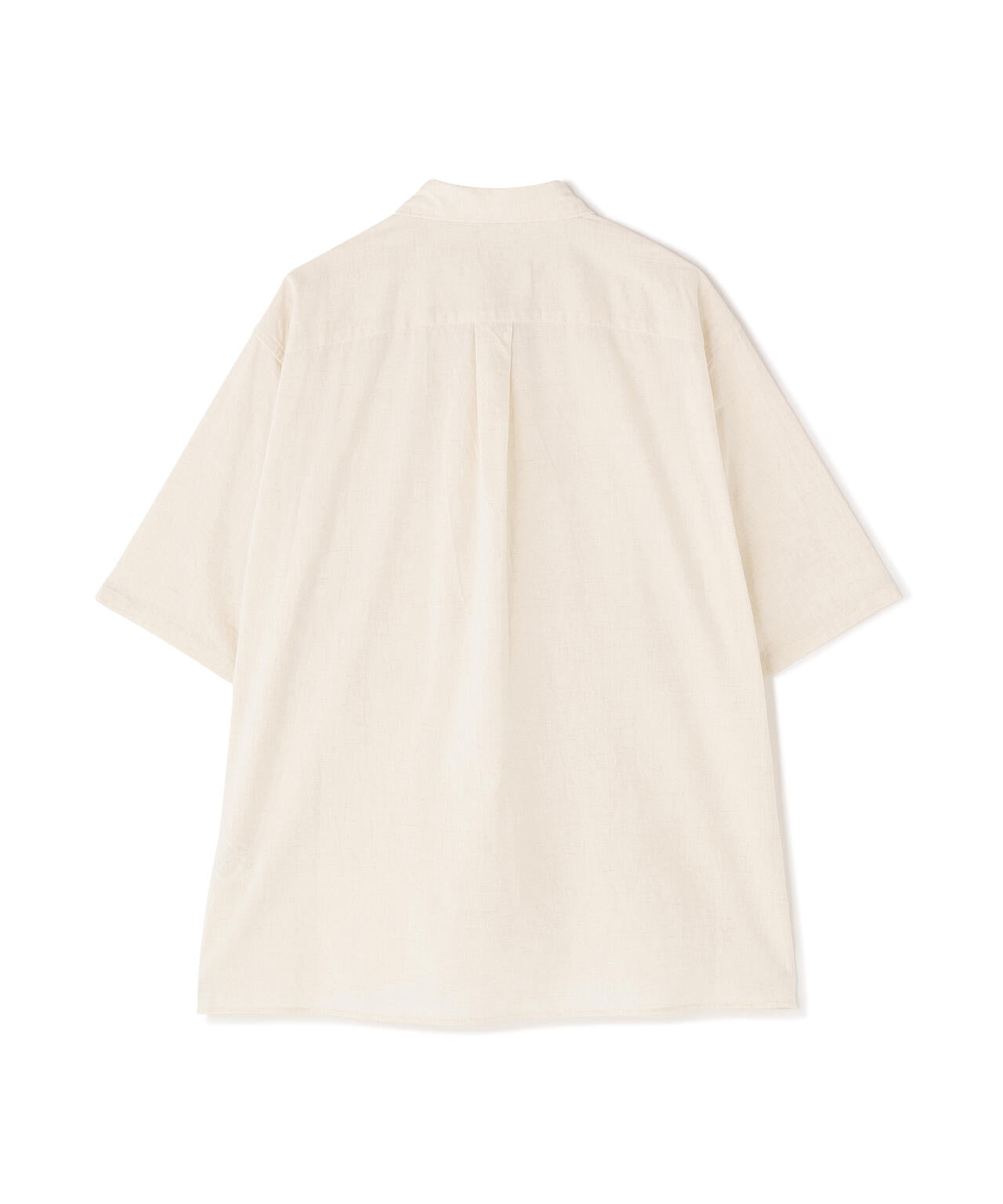 [別注]blurhms / COTTON LINEN HALF-SLEEVE SHIRT