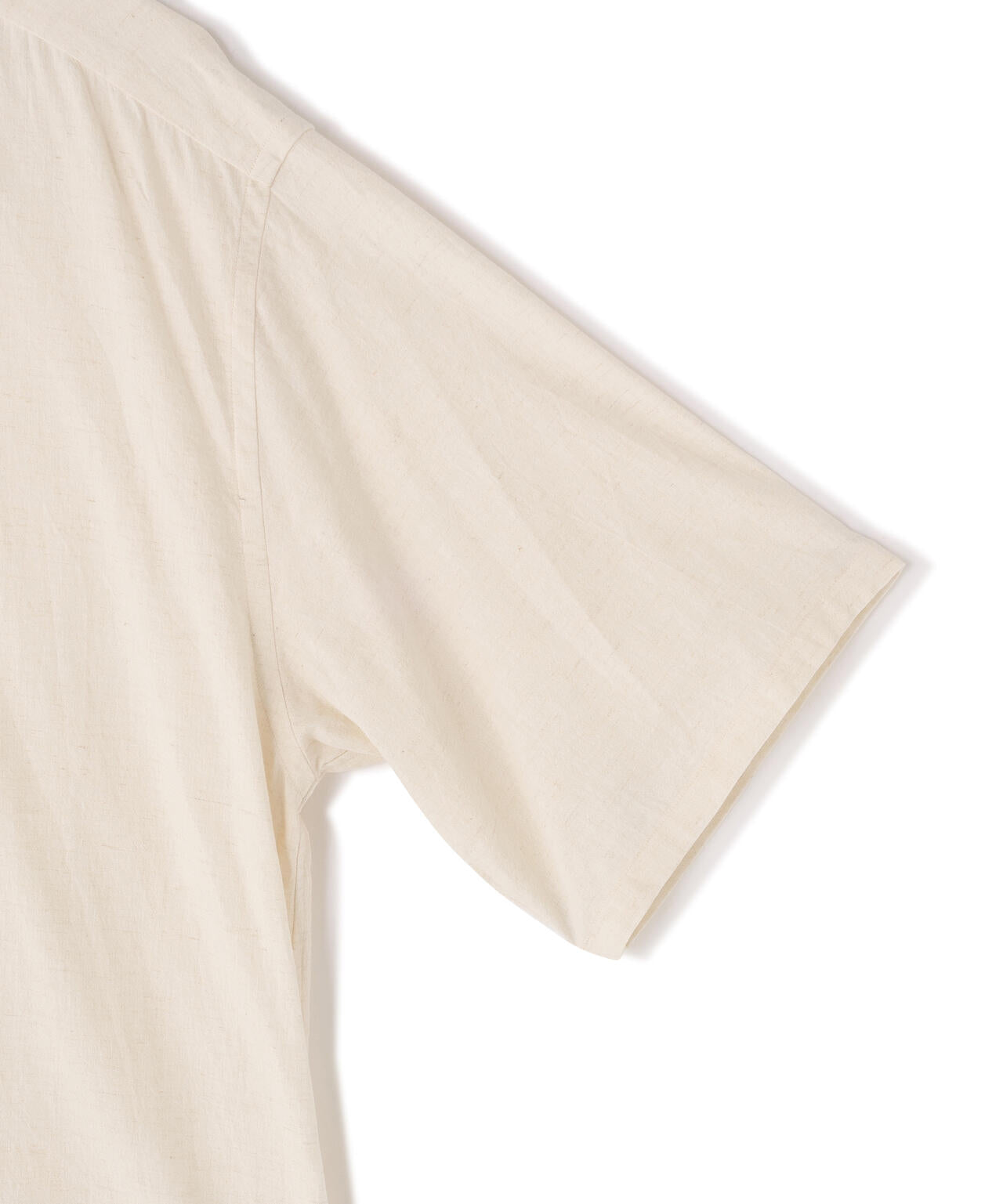[別注]blurhms / COTTON LINEN HALF-SLEEVE SHIRT