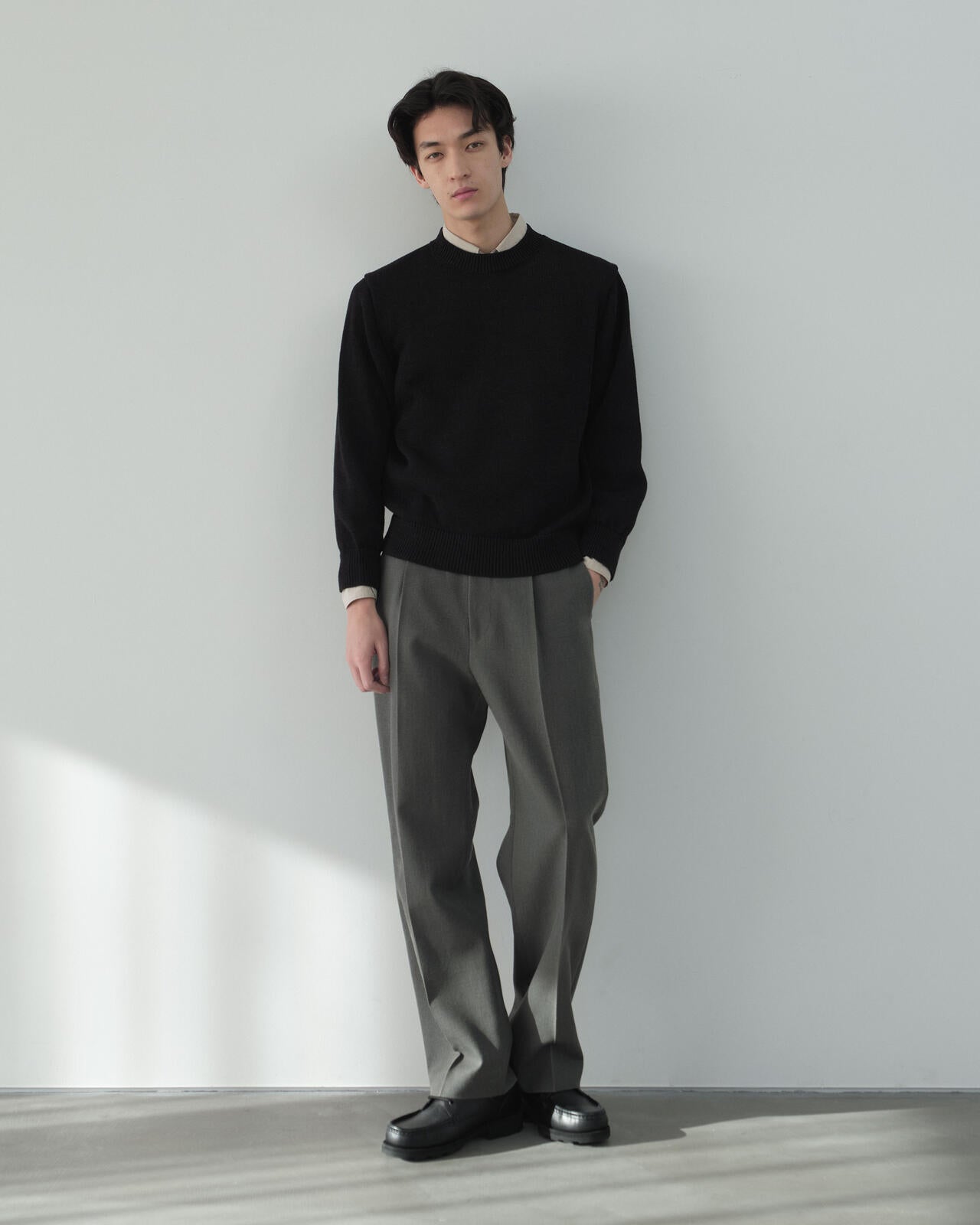 [別注]Yonetomi / WASHI COTTON KNIT PULLOVER
