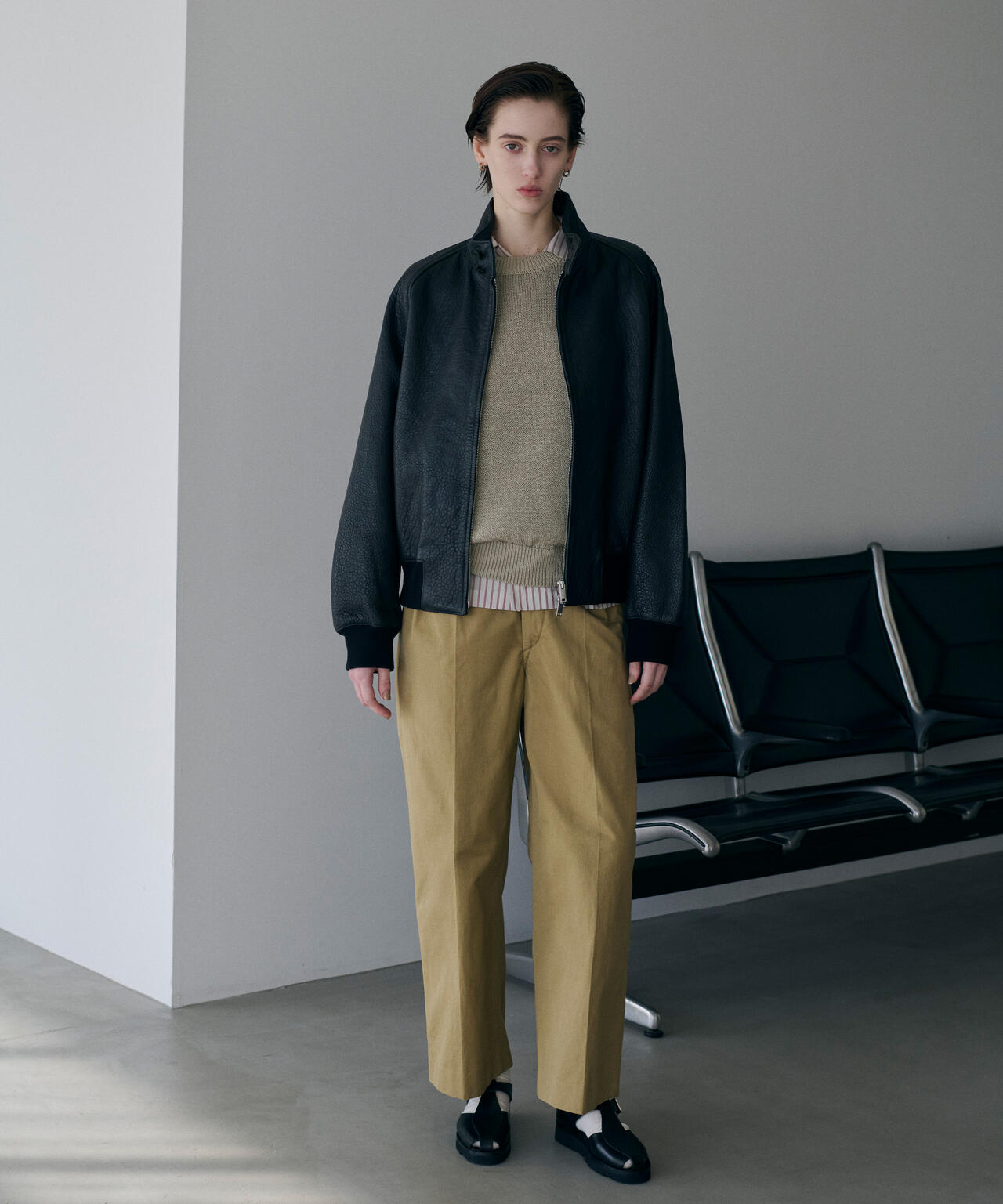 [別注]Yonetomi / WASHI COTTON KNIT PULLOVER