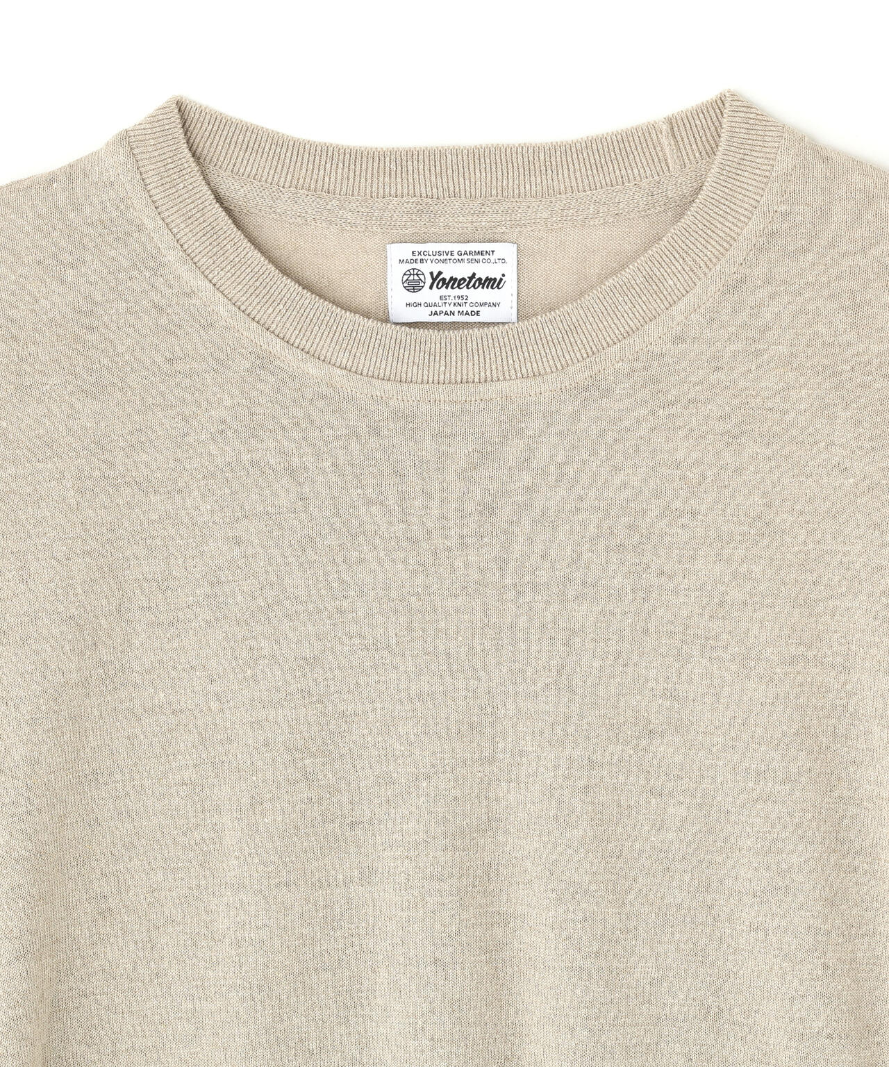 Yonetomi / AMA LINEN KNIT TEE
