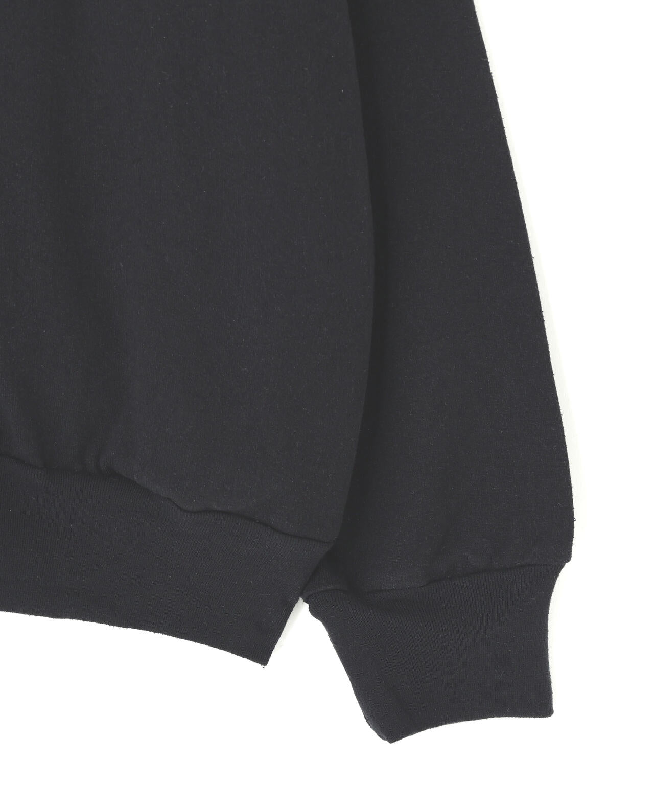 blurhms / COTTON SILK NEP HARF-ZIP PULLOVER