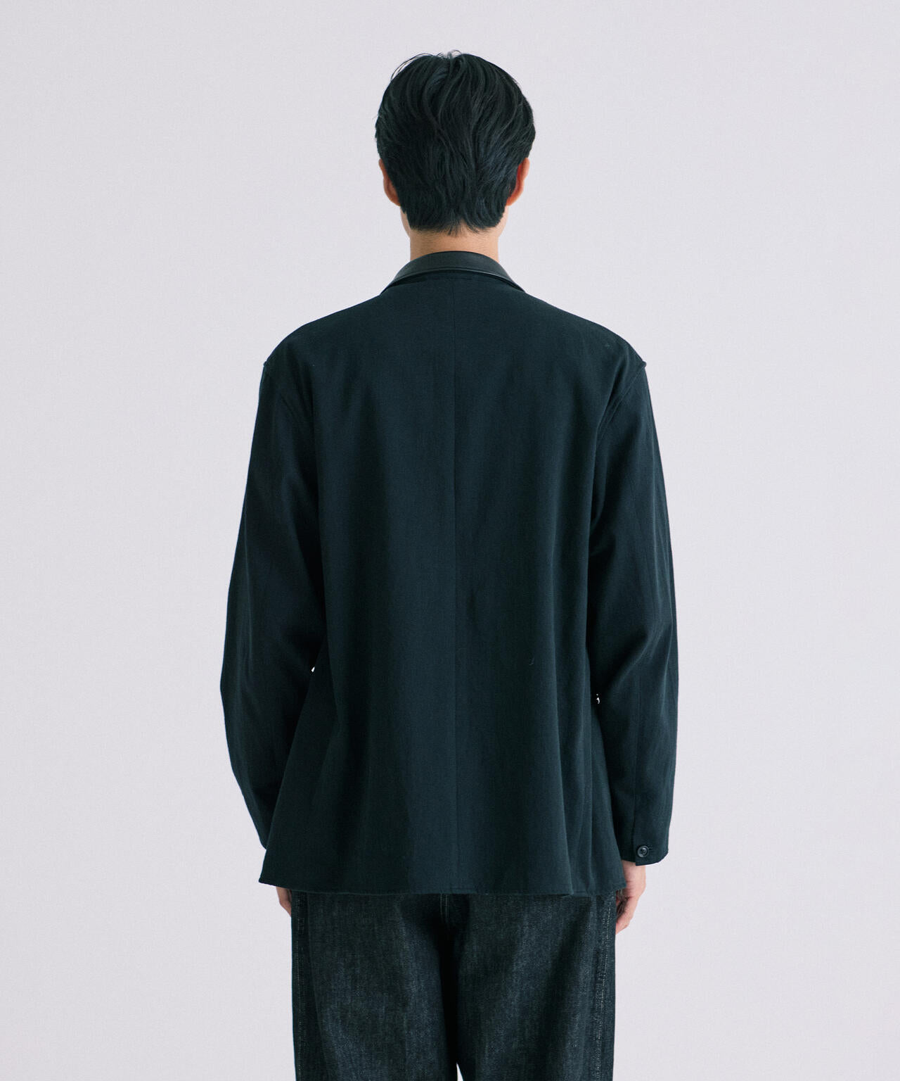 blurhms / DENIM-LEATHER JACKET MEN