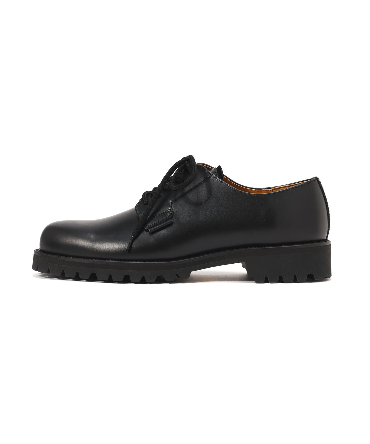 Tomo & Co / ASYMMETRIC POSTMAN SHOES TANK SOLE MEN