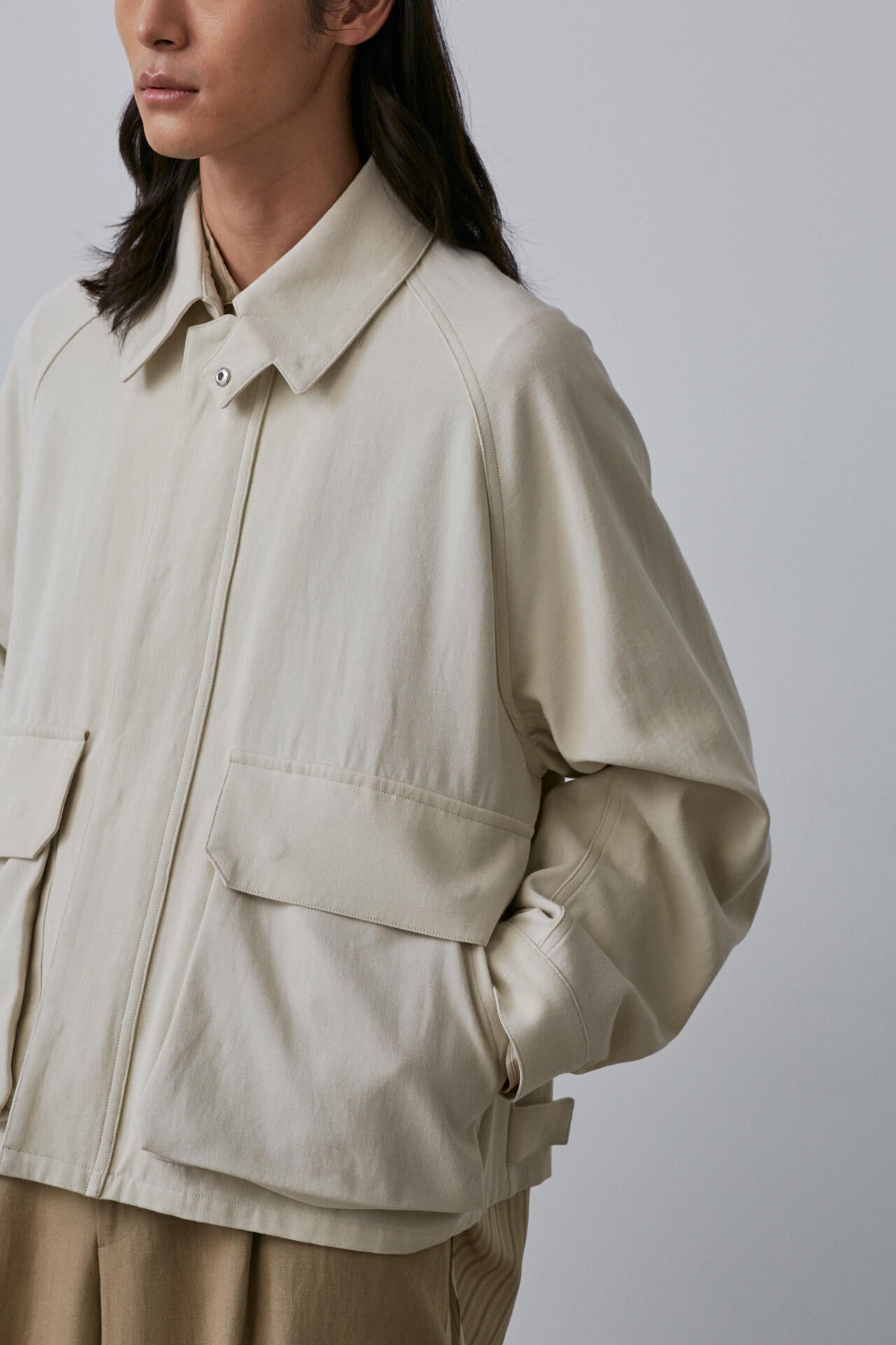 YLEVE / COTTON LINEN TWILL BZ