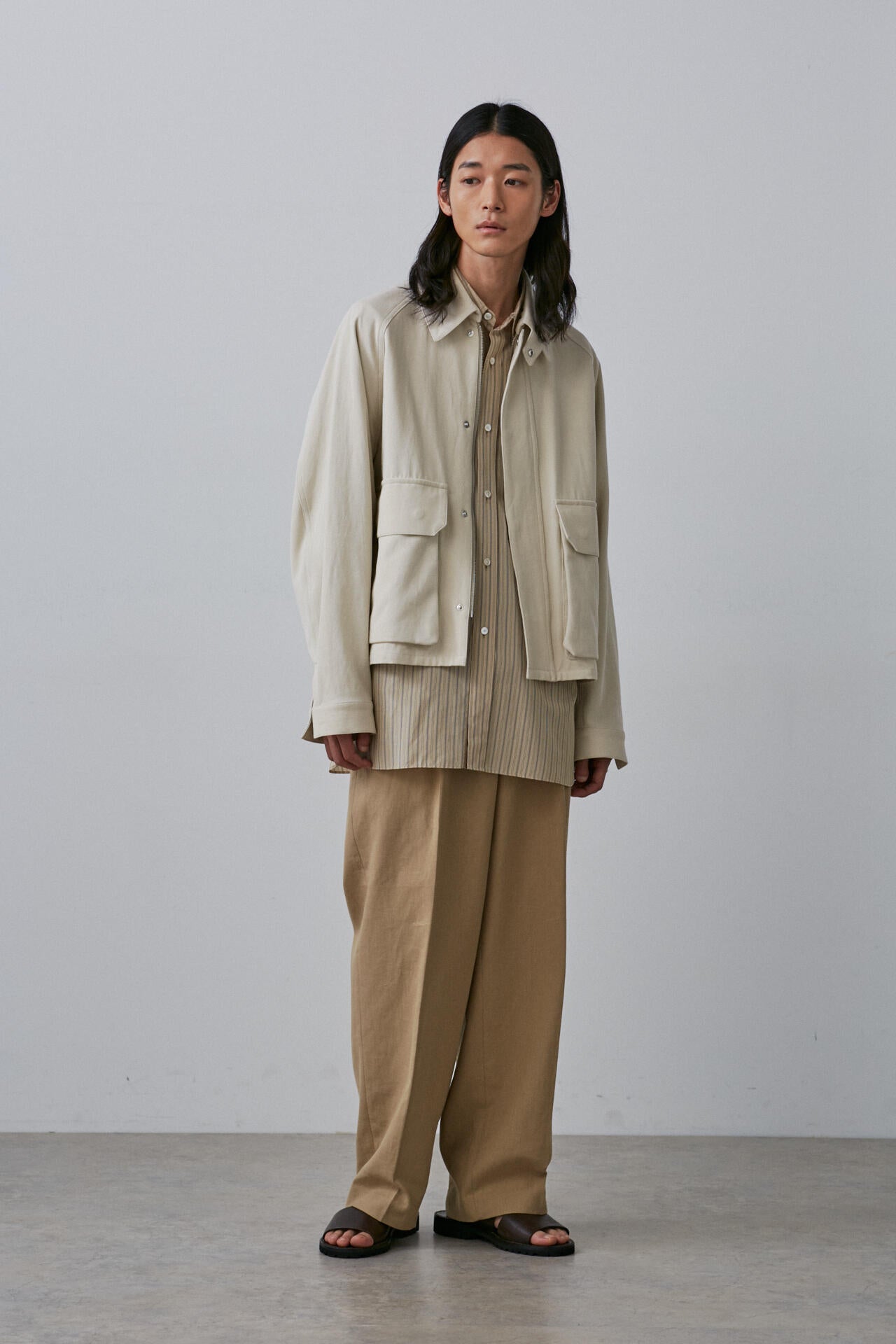 YLEVE / COTTON LINEN TWILL BZ