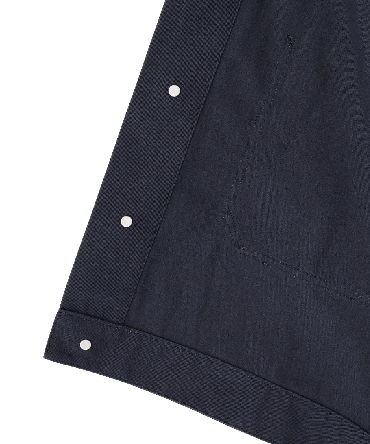 Ｙ / ORGANIC COTTON / RECYCLE POLYESTER TWILL BLOUSON