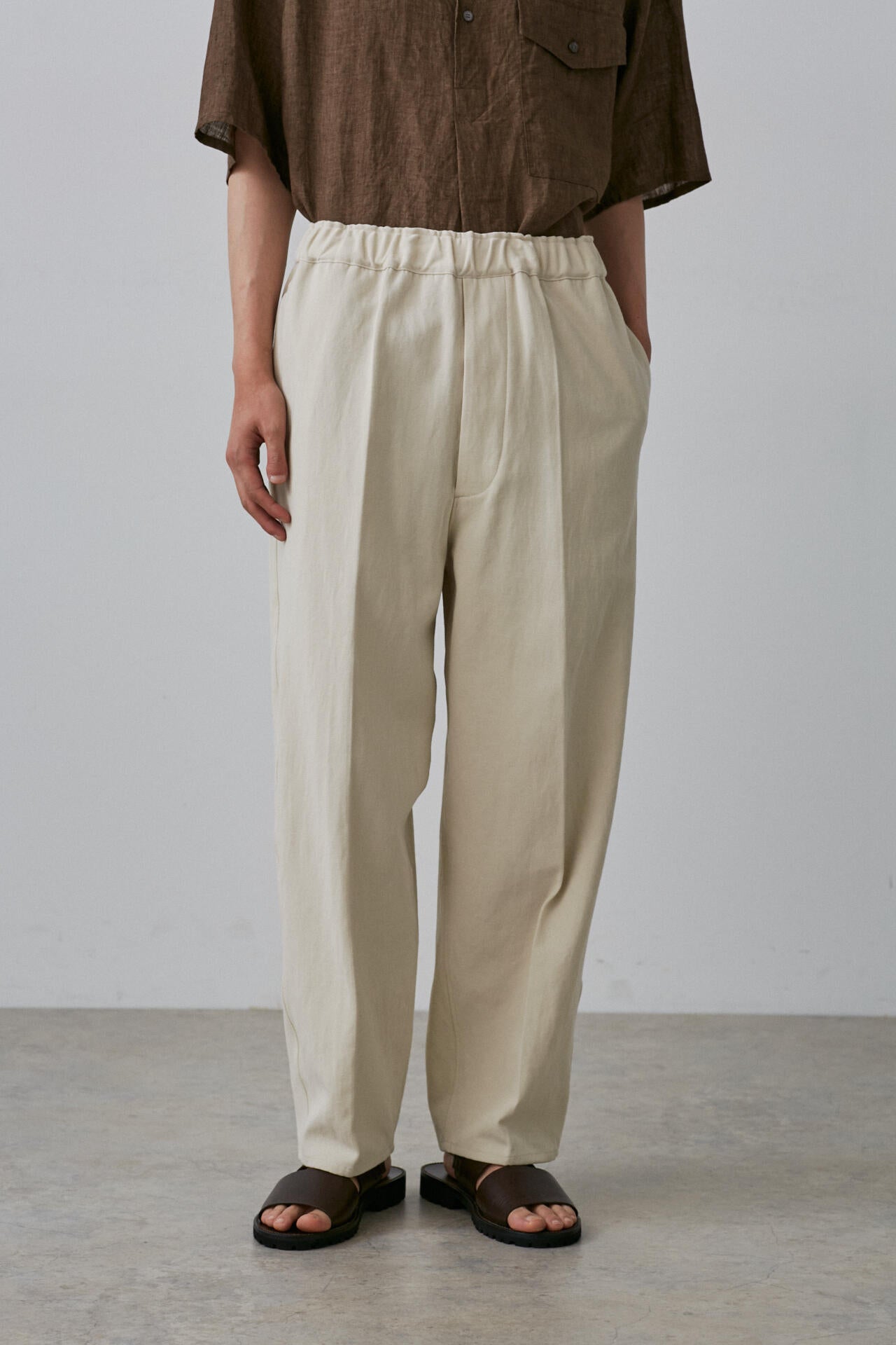 YLEVE / COTTON LINEN TWILL TR