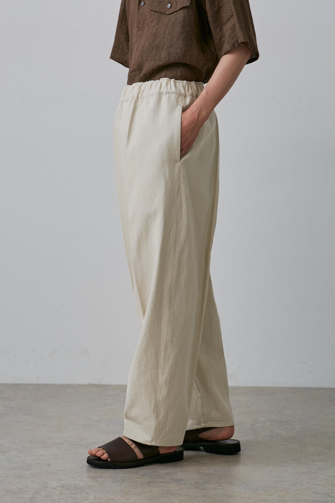 YLEVE / COTTON LINEN TWILL TR