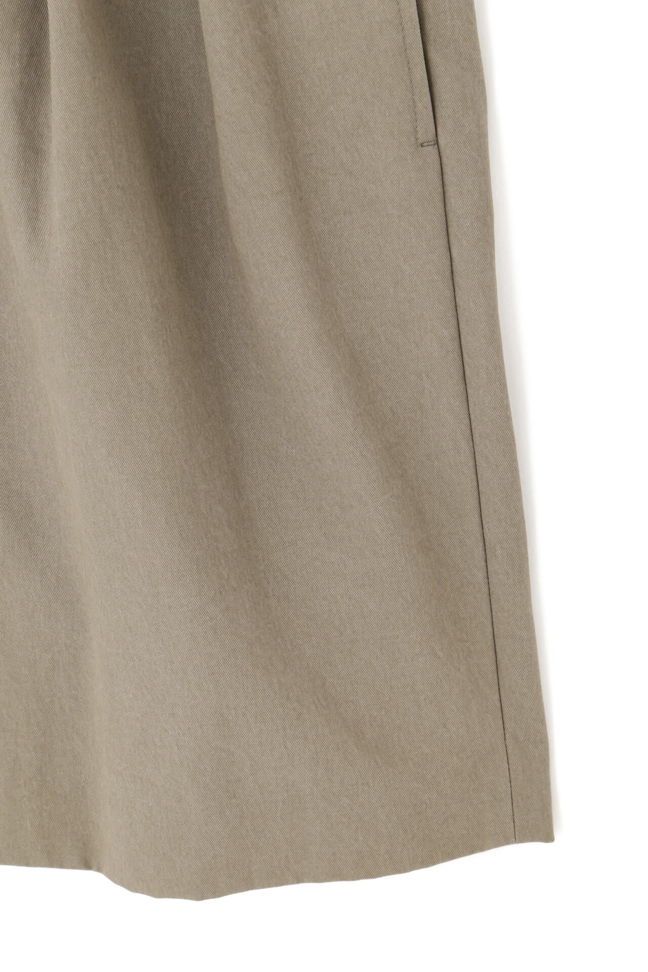 YLEVE / COTTON VOILE GABARDINE NIDOM SHORTS