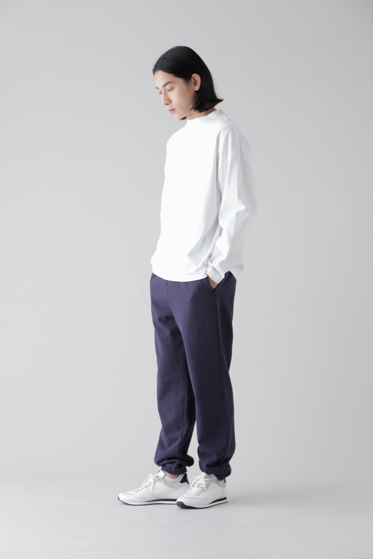 Ｙ / ORGANIC COTTON BLEND HEAVY WEIGHT FLEECE TR