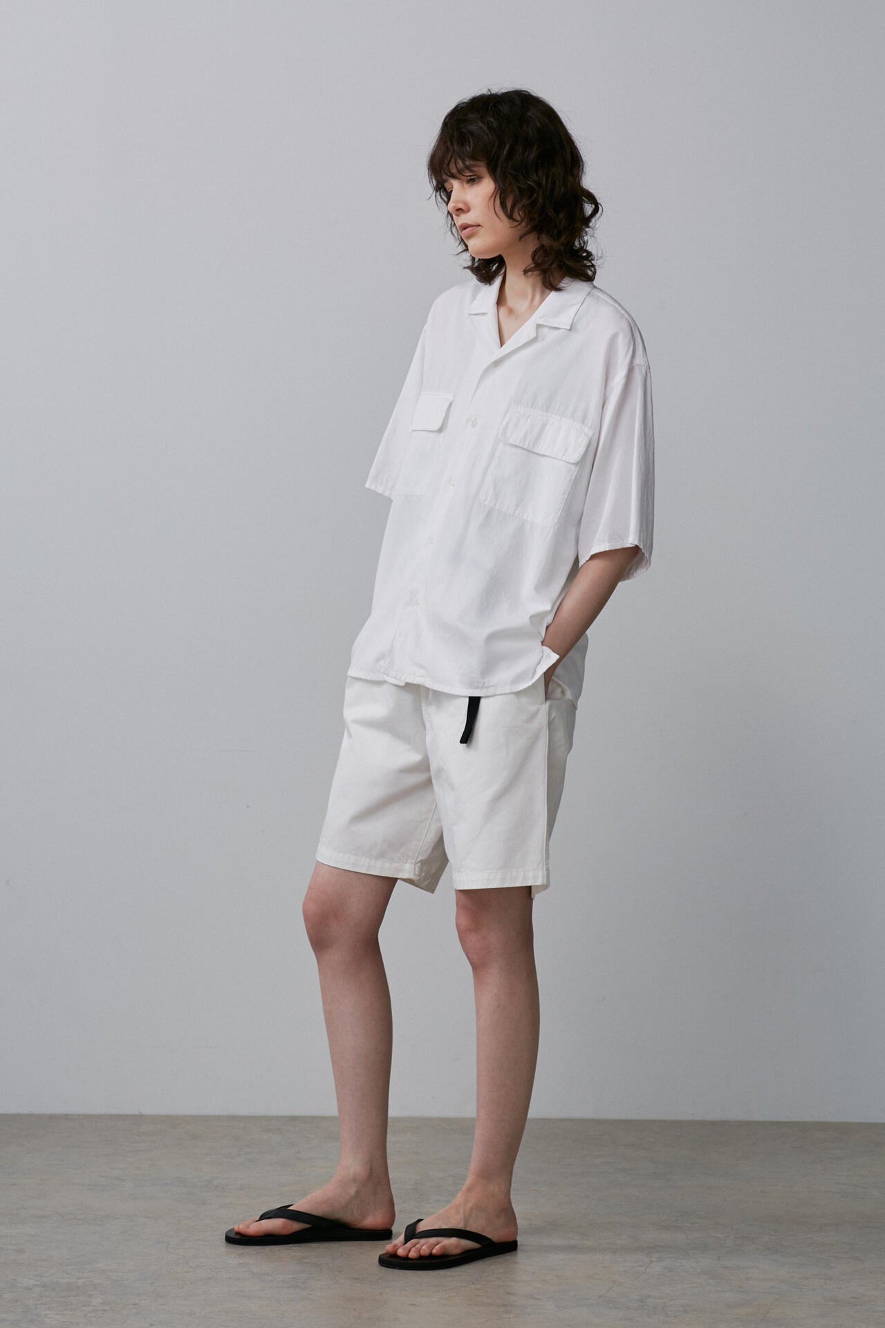 Ｙ / ORGANIC COTTON CHINO SHORTS