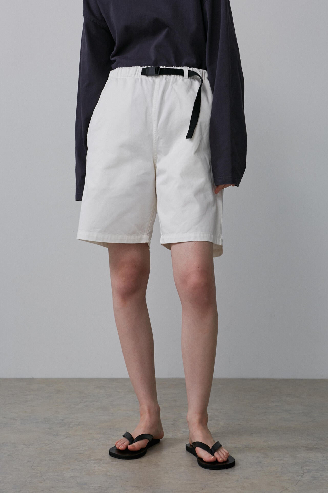 Ｙ / ORGANIC COTTON CHINO SHORTS