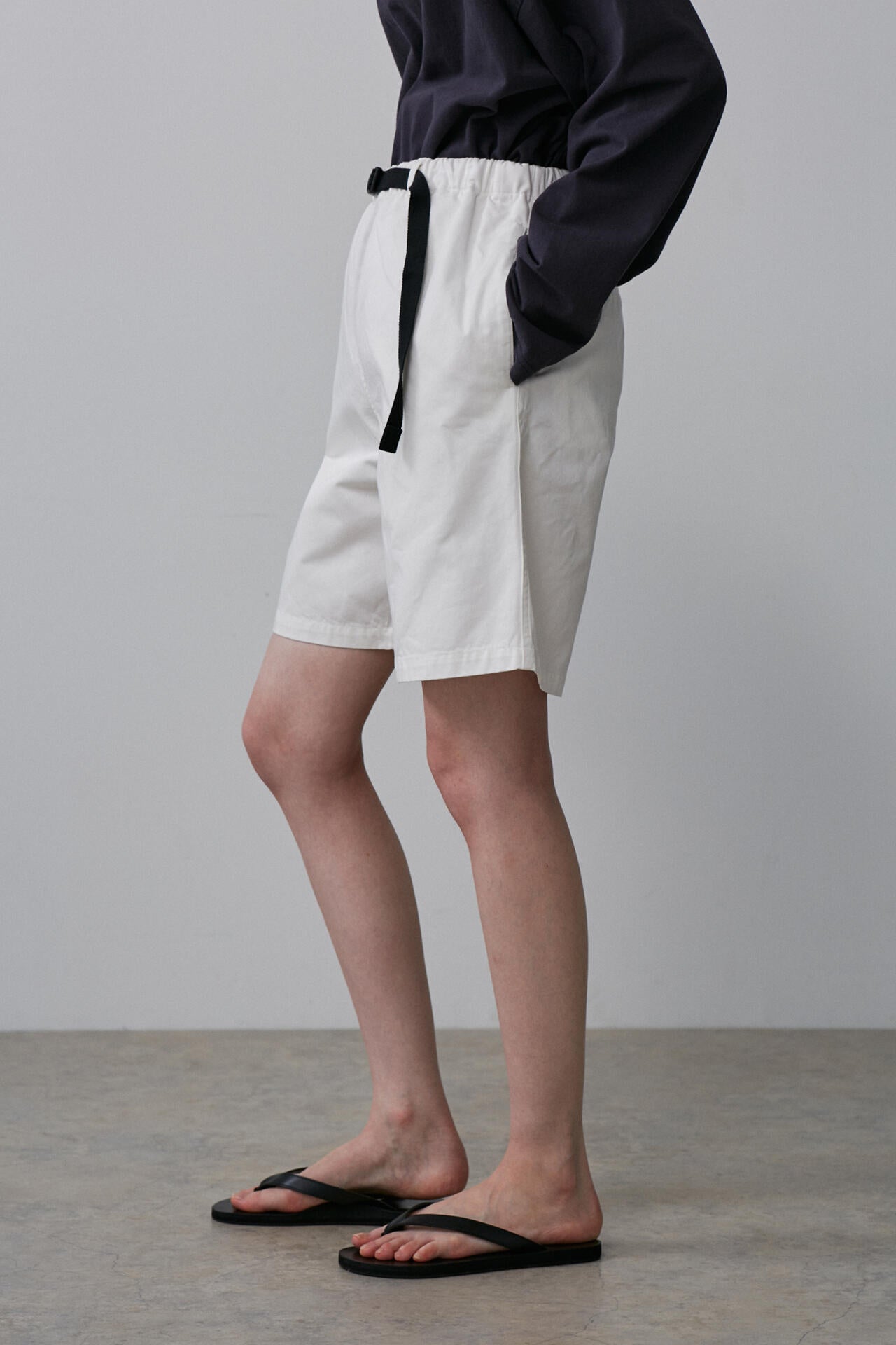 Ｙ / ORGANIC COTTON CHINO SHORTS