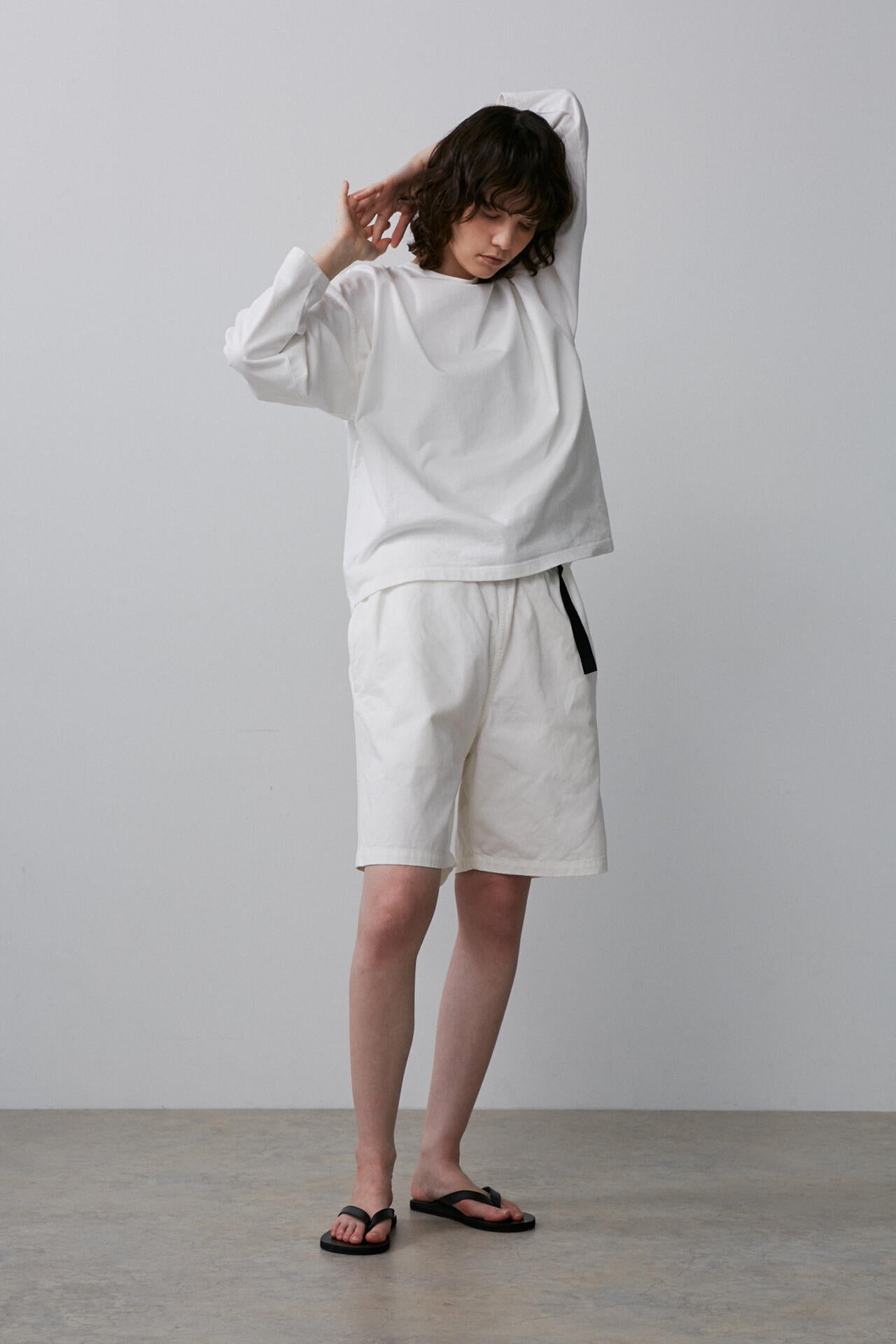 Ｙ / ORGANIC COTTON CHINO SHORTS