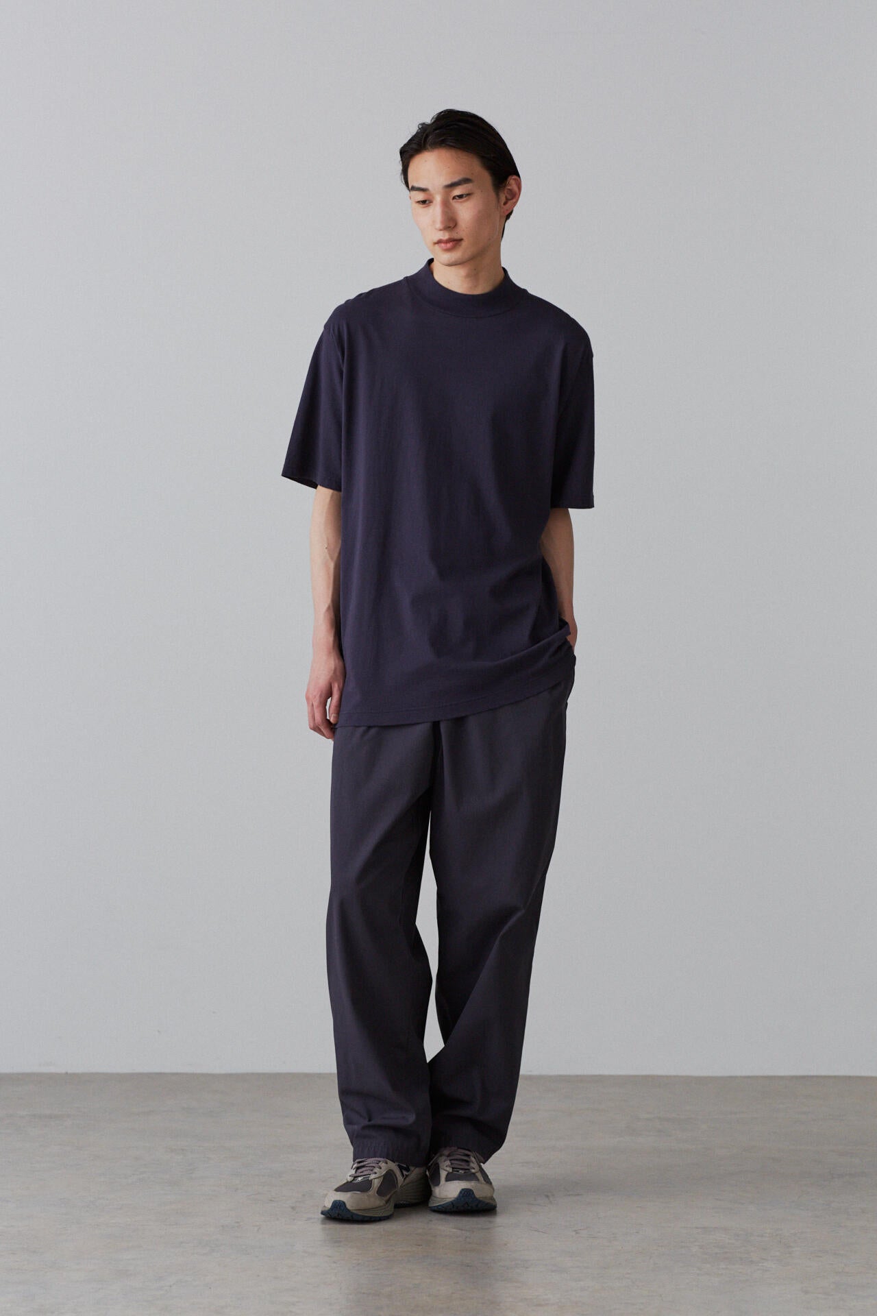 Ｙ / ORGANIC COTTON / RECYCLE POLYESTER TWILL TAPERED EASY TR
