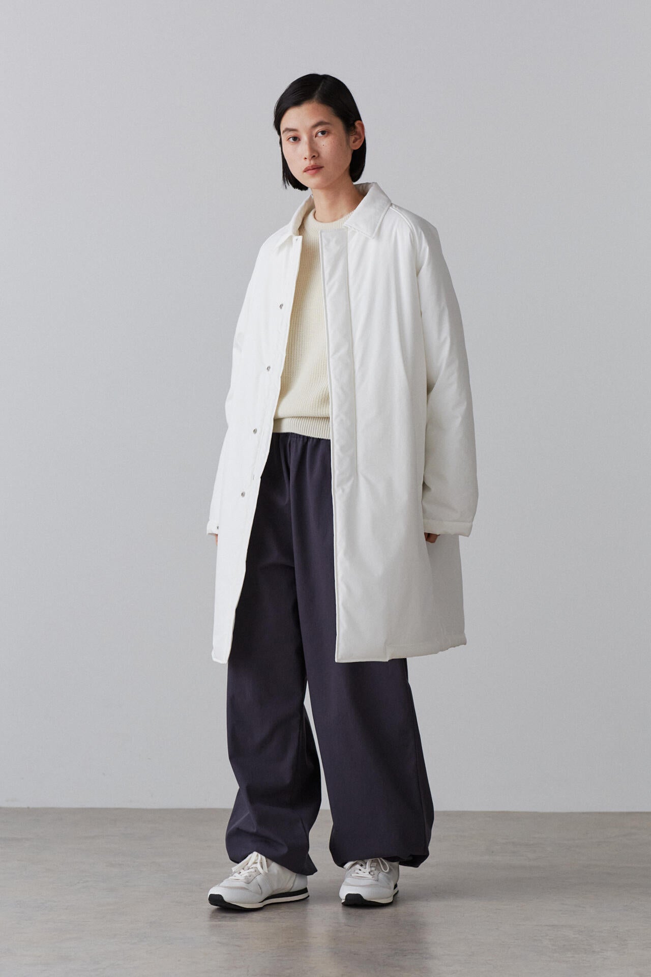 Ｙ / ORGANIC COTTON / RECYCLE POLYESTER TWILL EASY TR