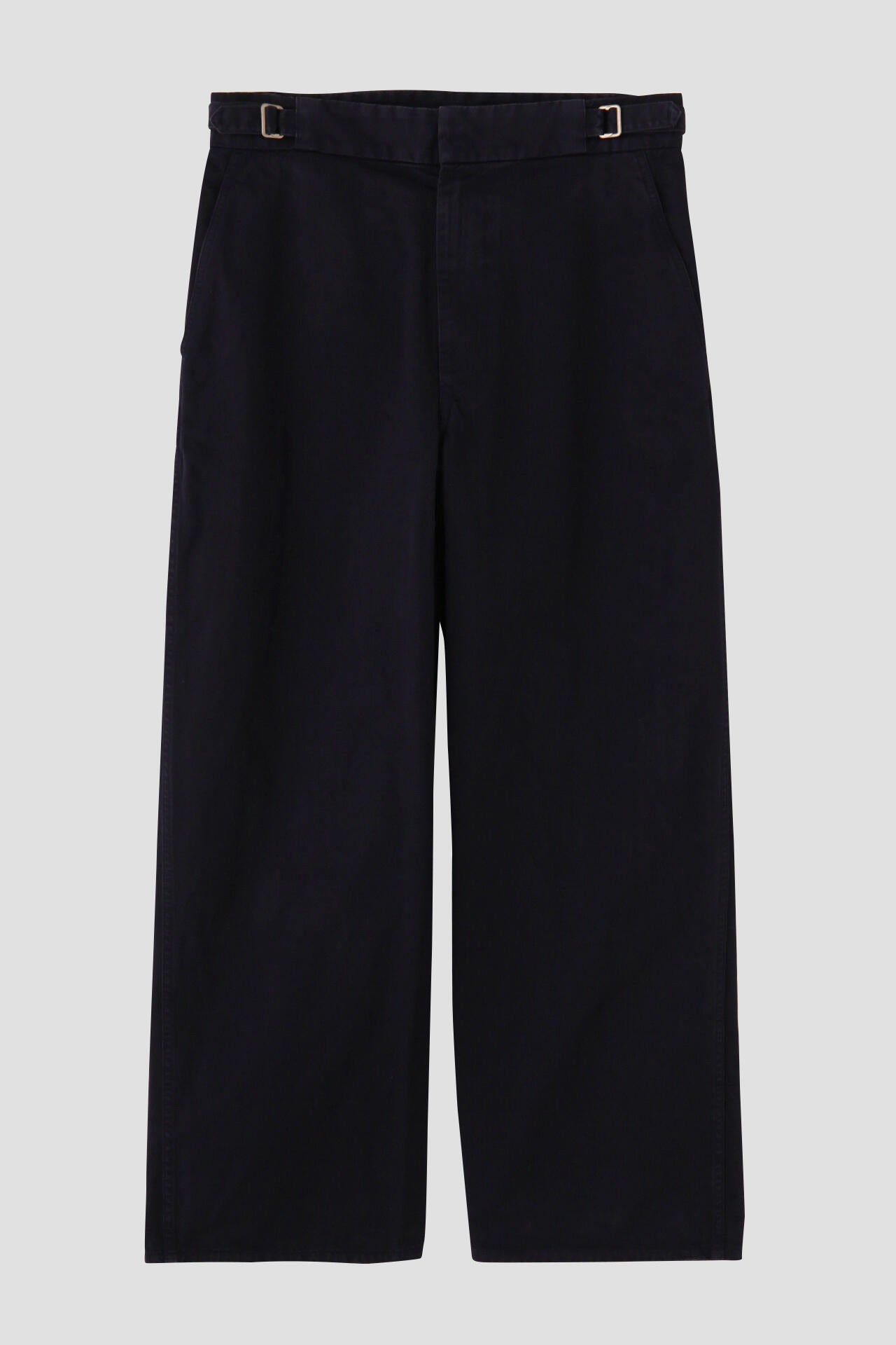 Ｙ / ORGANIC COTTON CHINO ADJUSTER TROUSERS