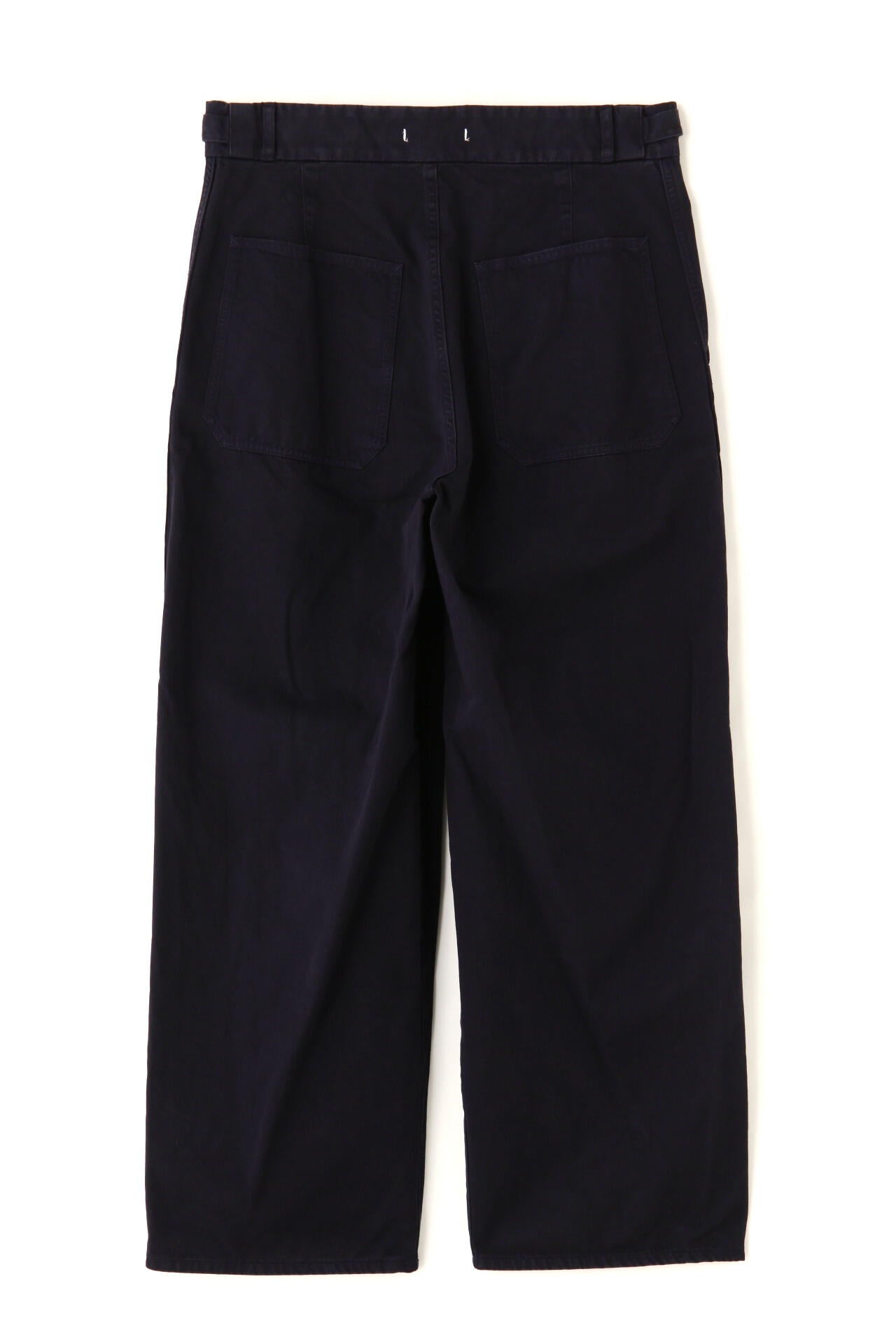 Ｙ / ORGANIC COTTON CHINO ADJUSTER TROUSERS