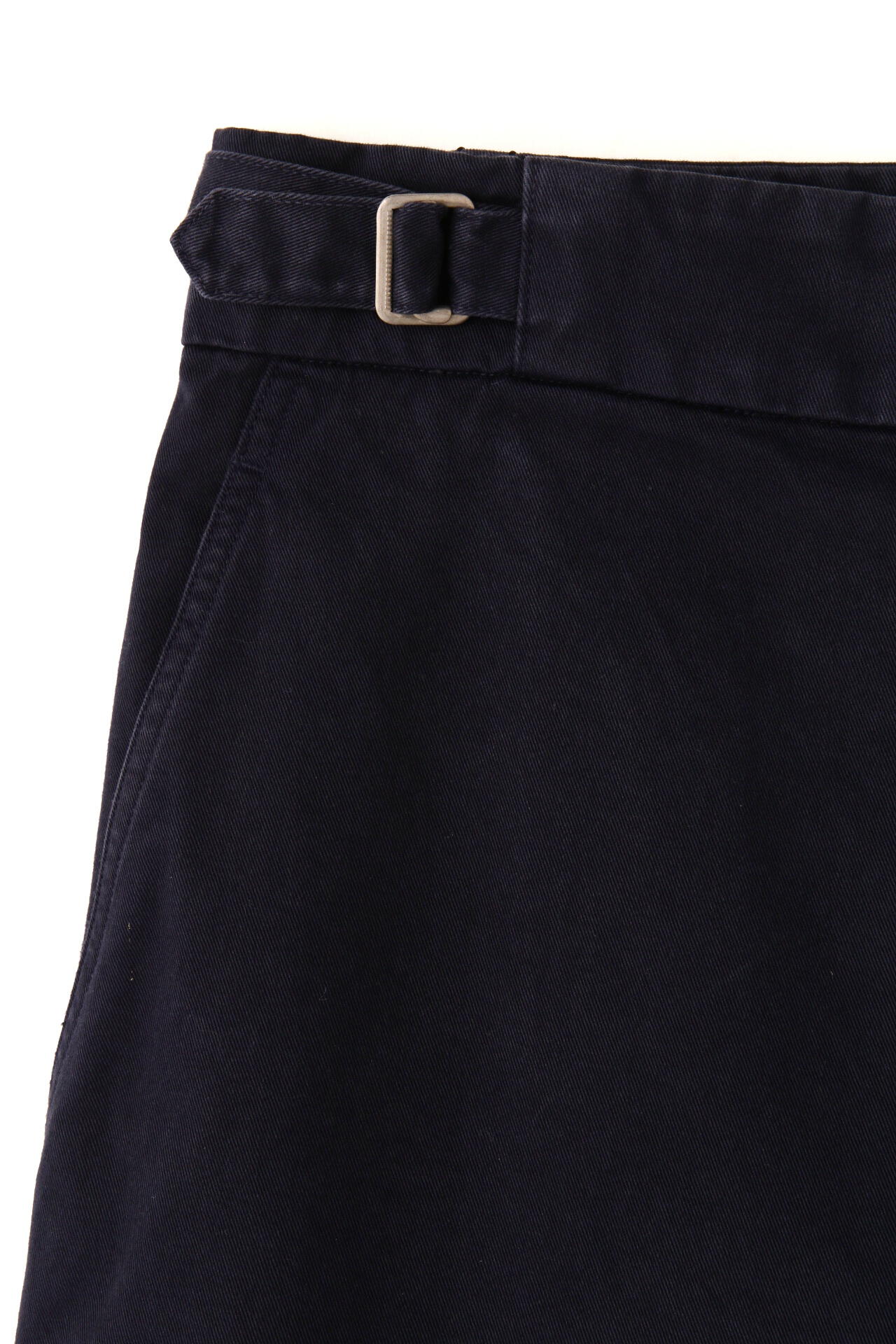 Ｙ / ORGANIC COTTON CHINO ADJUSTER TROUSERS