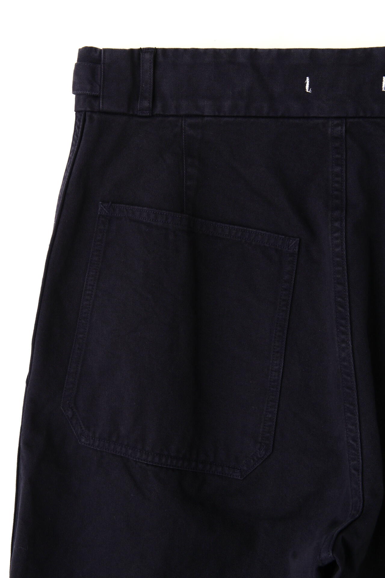 Ｙ / ORGANIC COTTON CHINO ADJUSTER TROUSERS