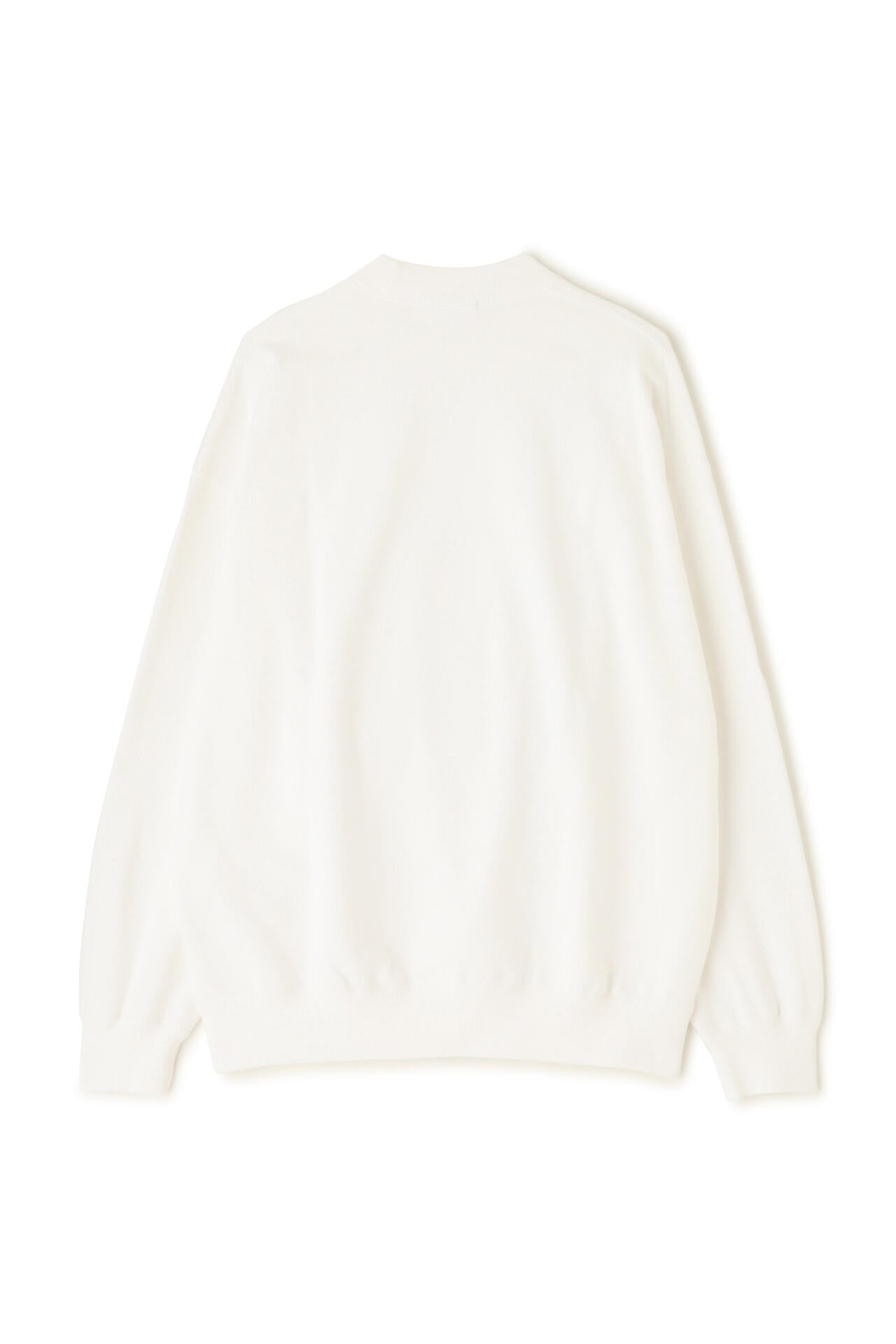Ｙ / ORGANIC COTTON BLEND HEAVY WEIGHT FLEECE CREW NECK