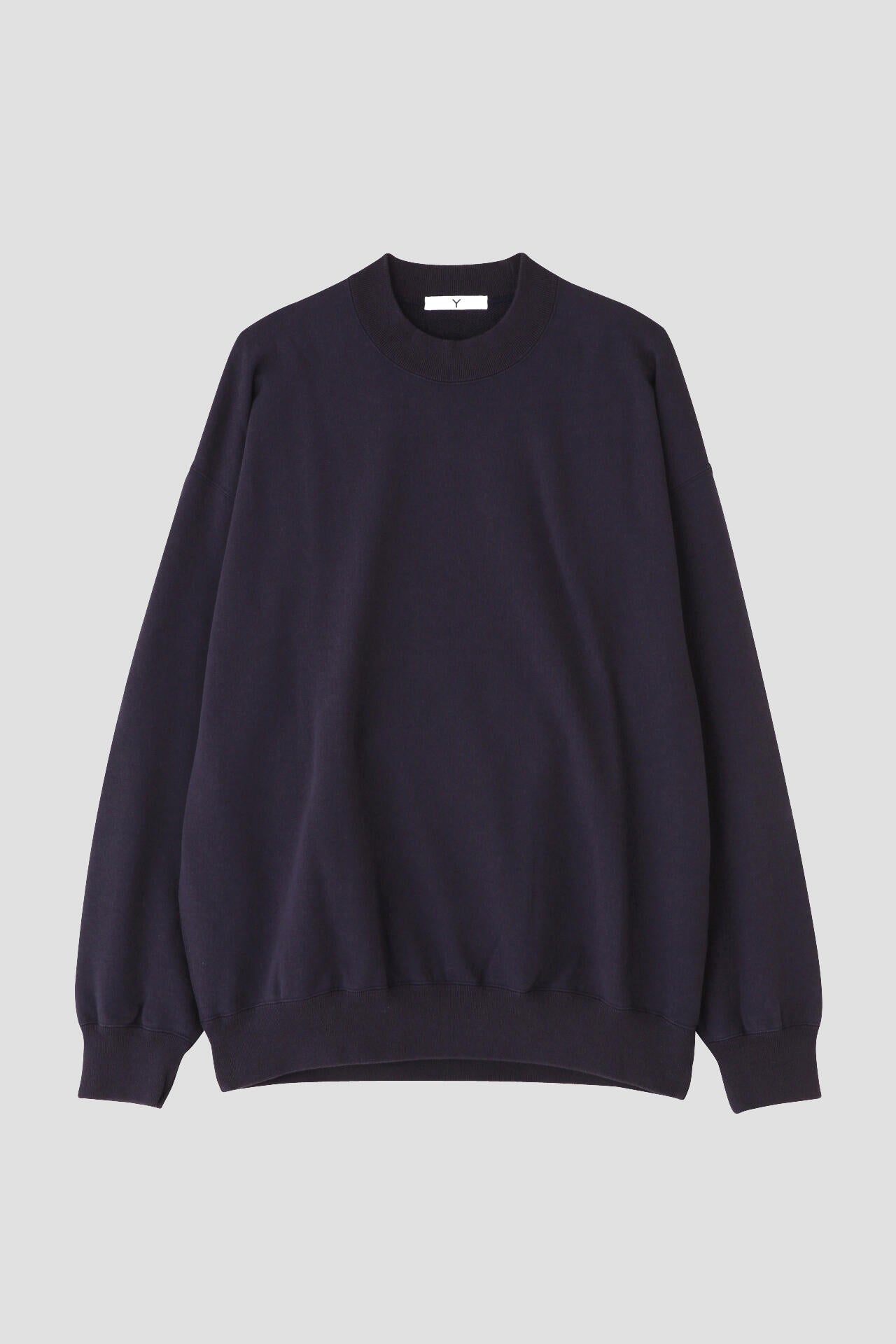 Ｙ / ORGANIC COTTON BLEND HEAVY WEIGHT FLEECE CREW NECK