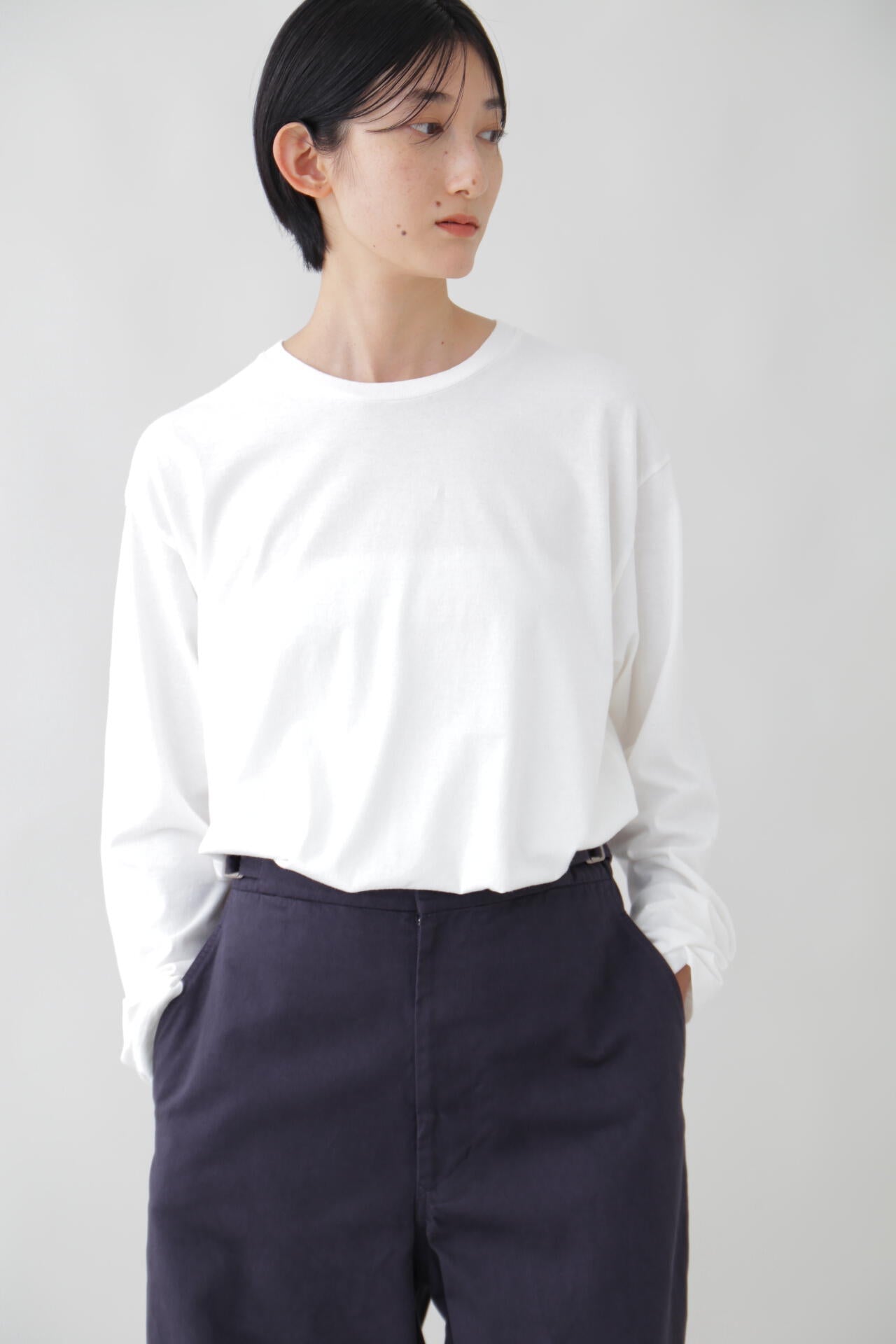 Ｙ / ORGANIC COTTON JERSEY L/S T