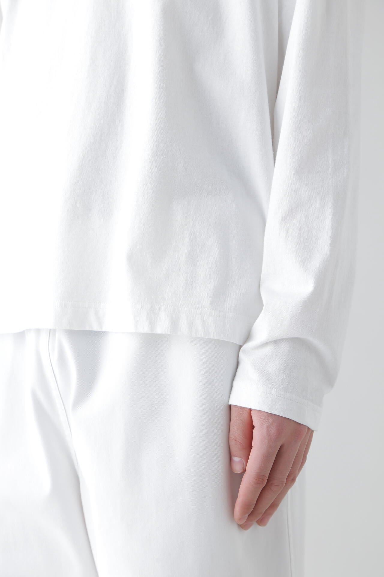Ｙ / ORGANIC COTTON JERSEY L/S T