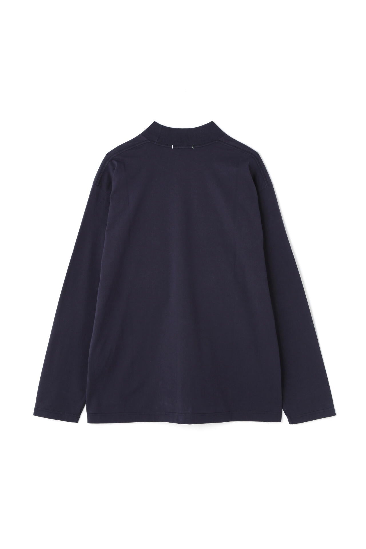 Ｙ / ORGANIC COTTON JERSEY MOCK NECK L/S T