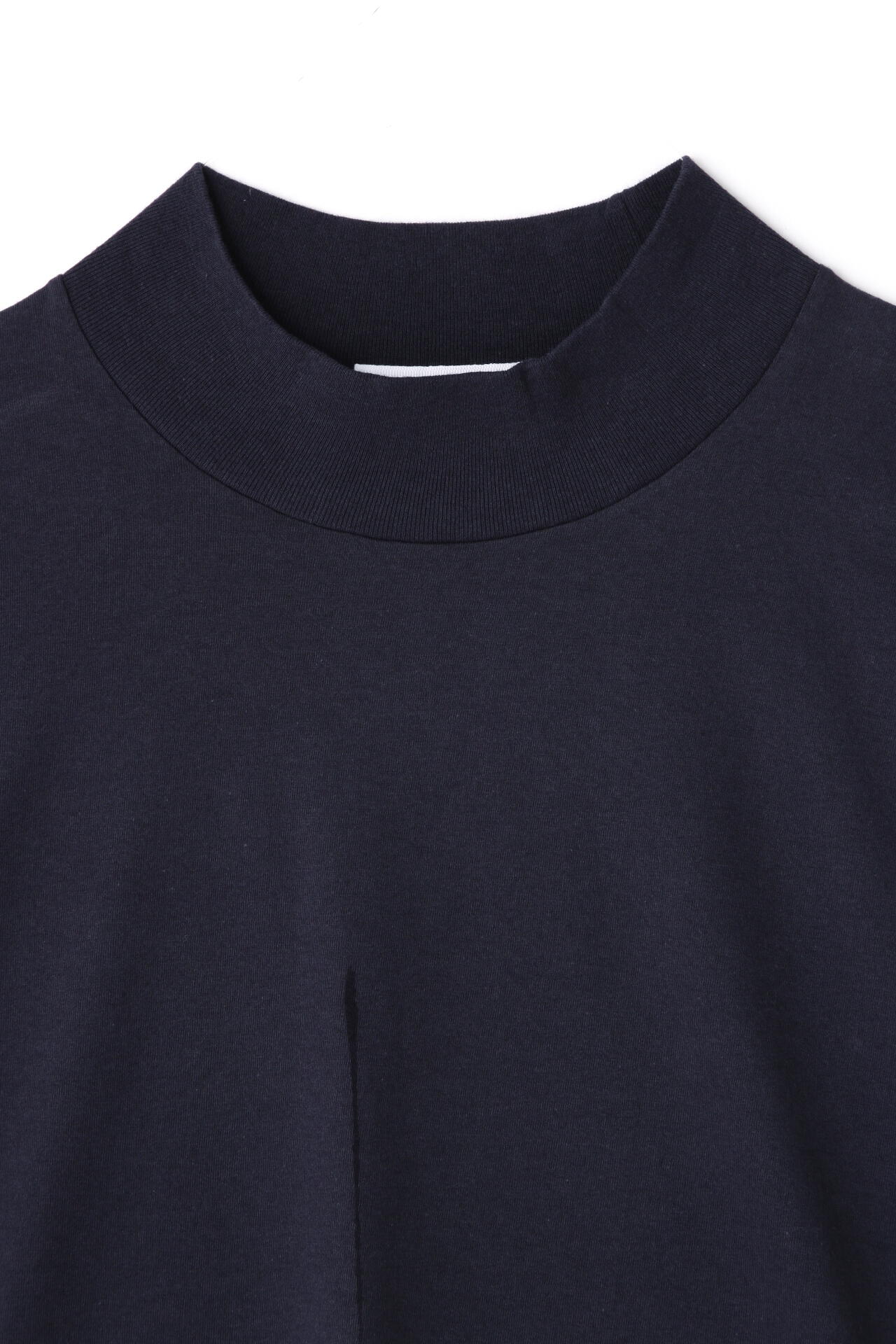 Ｙ / ORGANIC COTTON JERSEY MOCK NECK L/S T