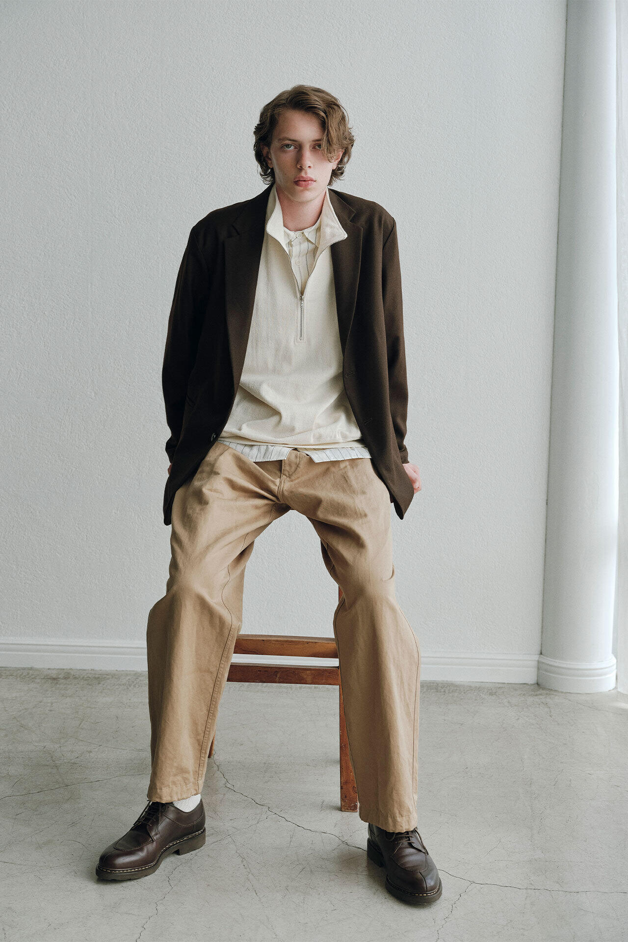 YLEVE /  FINX COTTON LAMIE TWILL TR