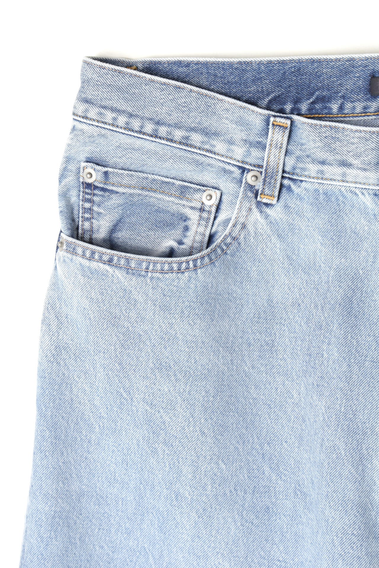 YLEVE / 13.5oz DENIM BAGGY FADE